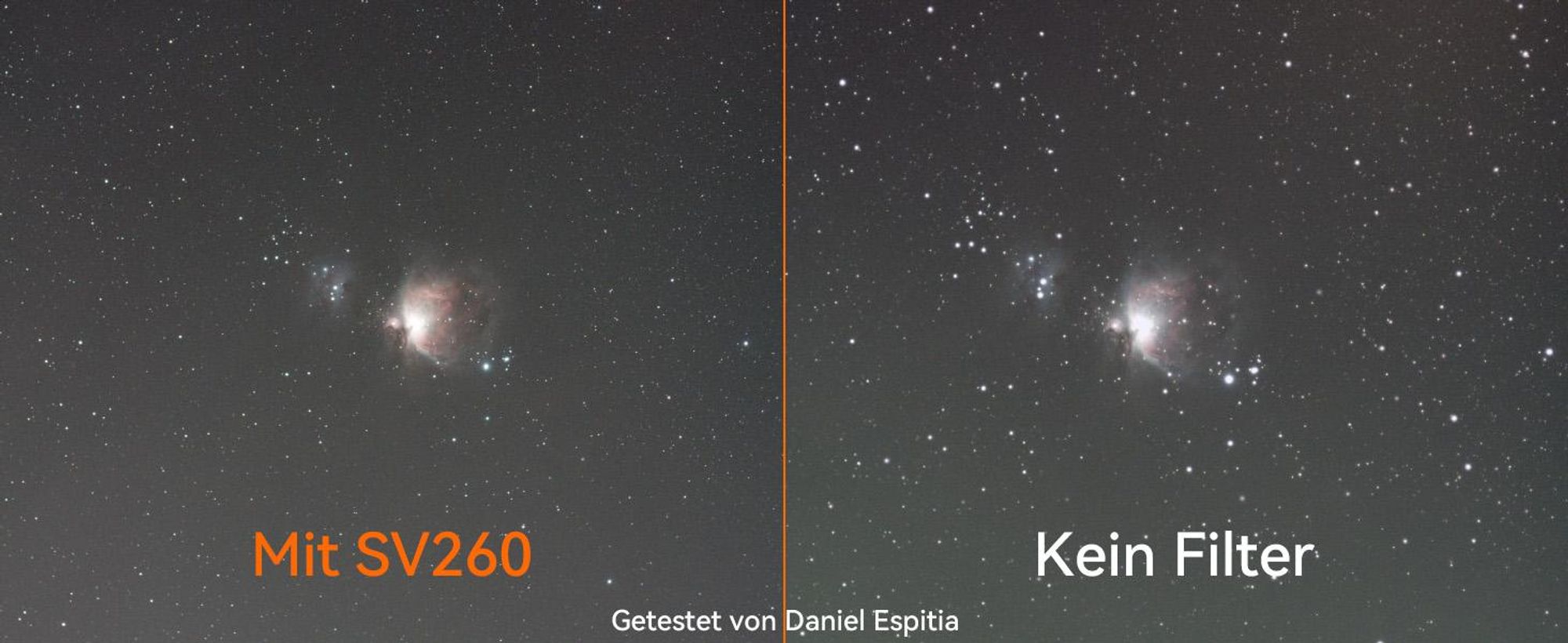 Svbony SV260 Teleskopfilter, 2'', Grenzwerttiefe OD4, M48*0.75, Hohe Lichtdurchlässigkeit, Teleskopzubehör für Galaxien Emissionsnebel Astrofotografie