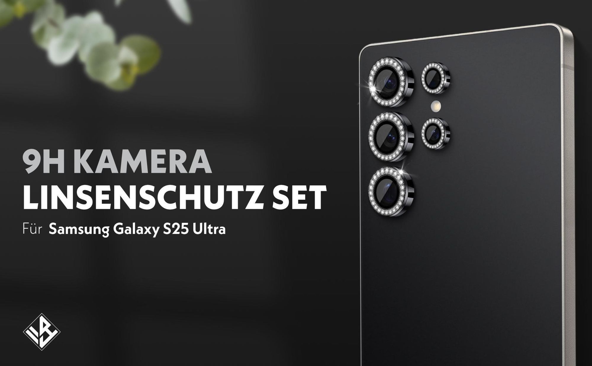 Kamera Schutzglas Set für Samsung Galaxy S25 Ultra in 9H Härte