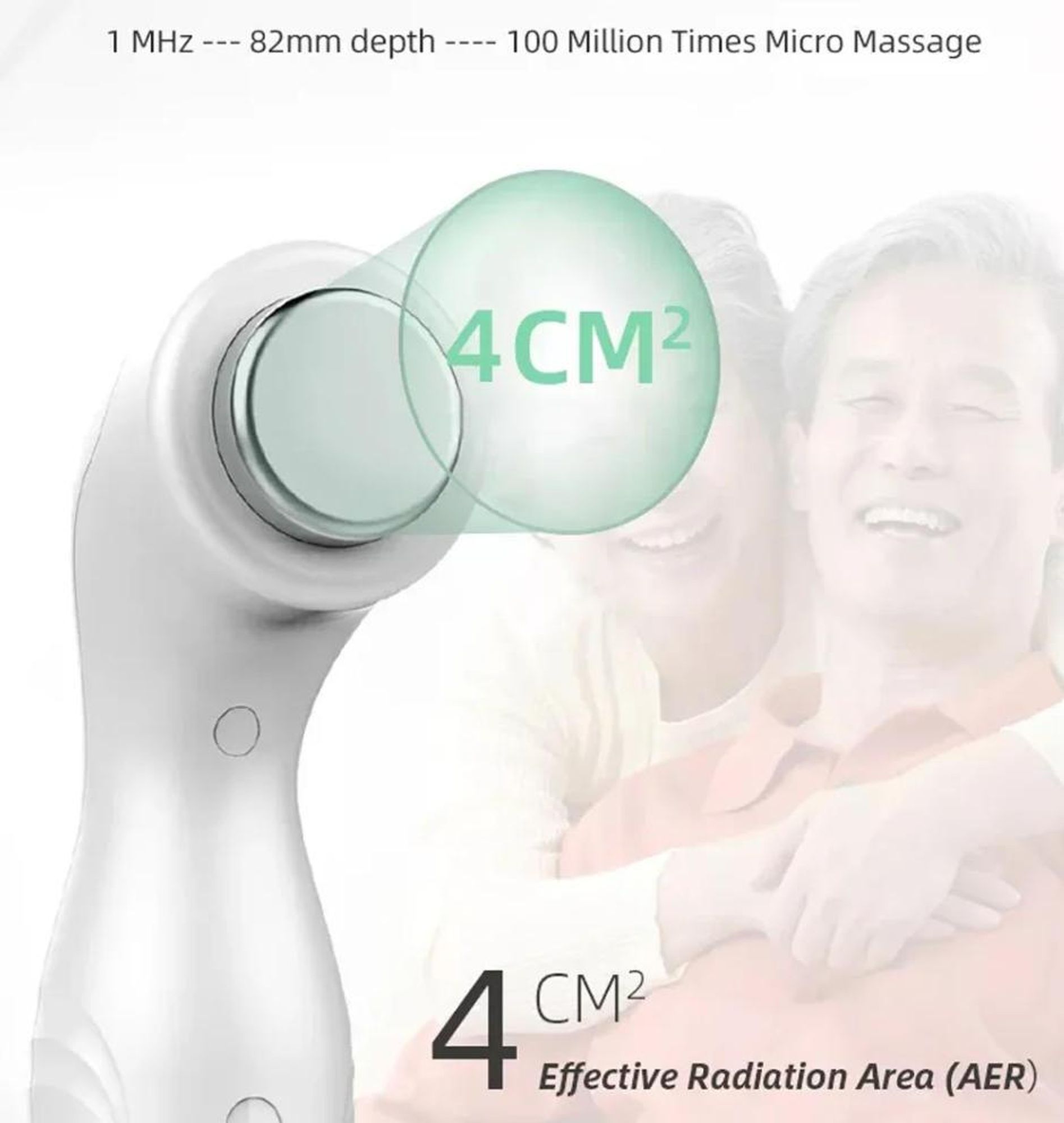 Ultraschall-Physiotherapiegegenstand Arthritis-Physiotherapie Lendenwirbelsäule Arm Körper Schmerzlinderung Muskelstimulator Massagegerät