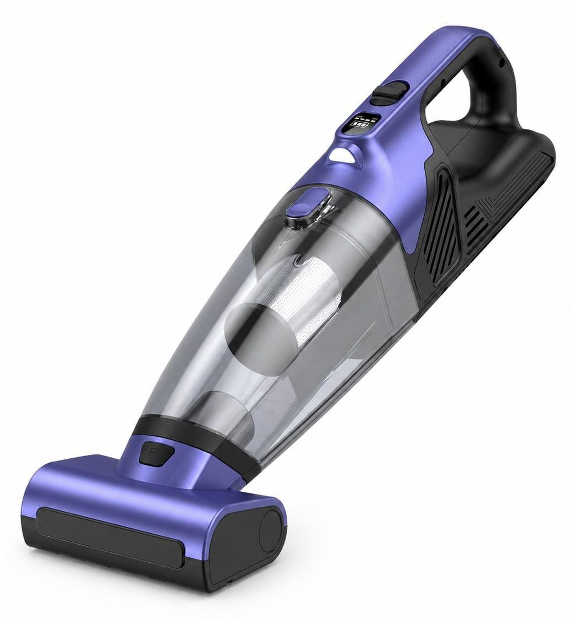 Handstaubsauger Kabellos, 20000Pa Akku Staubsauger für Tierhaare, High-Performance, LED-Licht, 10400mAh, 720ml Staubbehälter, für Sofa, Auto, Treppe