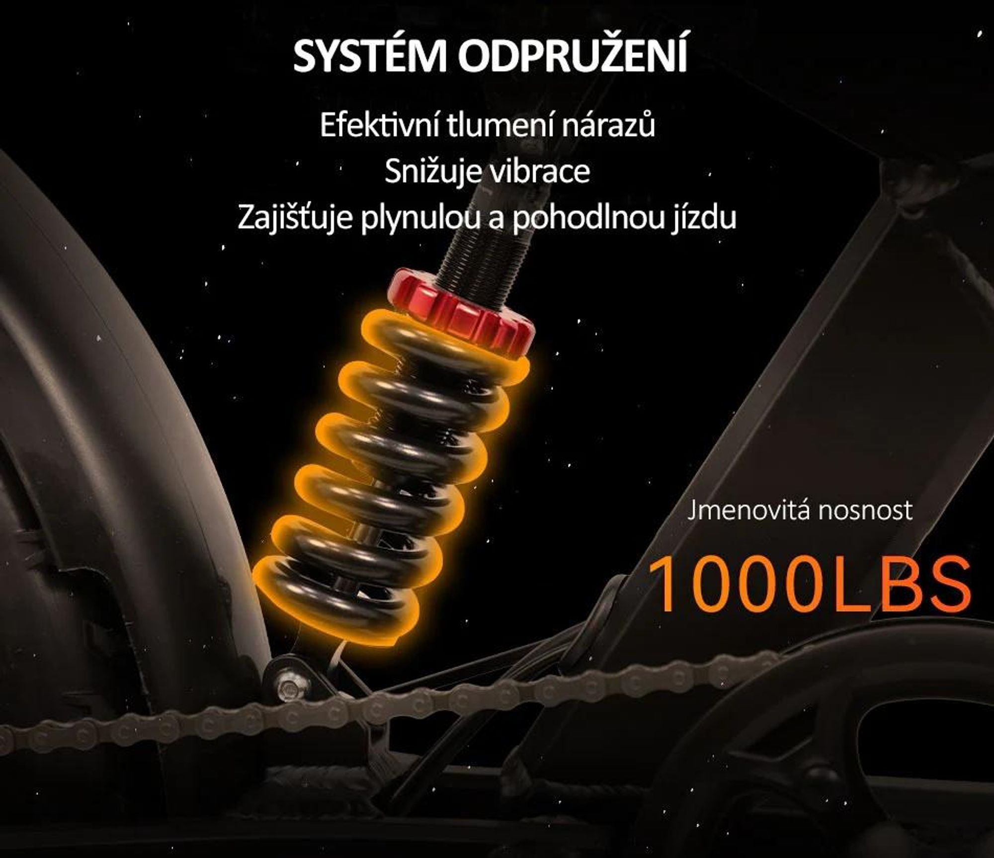 DUOTTS F20 Elektrokolo - Baterie 52V 27AH s Hydraulickými Kotoučovými Brzdami - černá