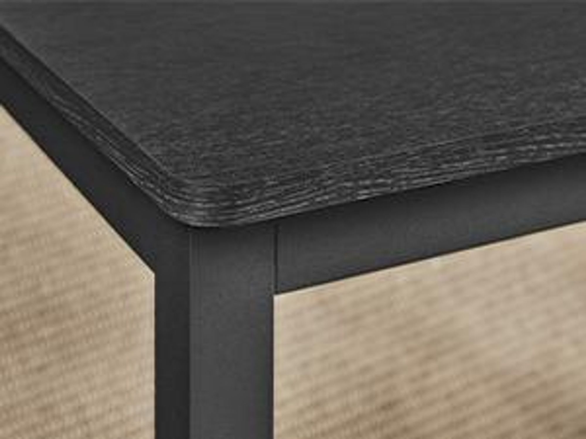 VASAGLE Esstisch, Küchentisch-Set mit 2 Bänken, 3er-Set, 110 x 70 x 75 cm, Aschschwarz-Tintenschwarz