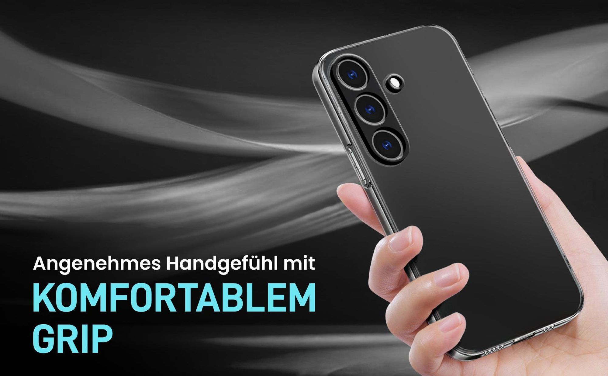 Case für Samsung Galaxy S25 FE aus strapazierfähigem und schmutzabweisendem Material