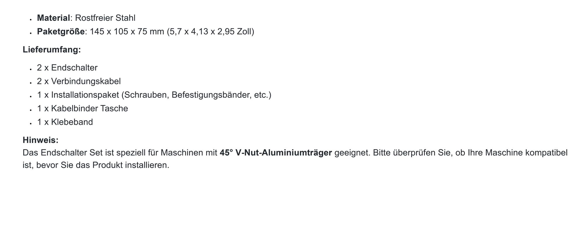 Sculp fun Standard-Endschalter für S9 S10, für prazise Homing-Positionierung, ideal geeignet für S9 und S10, einsatzbereit