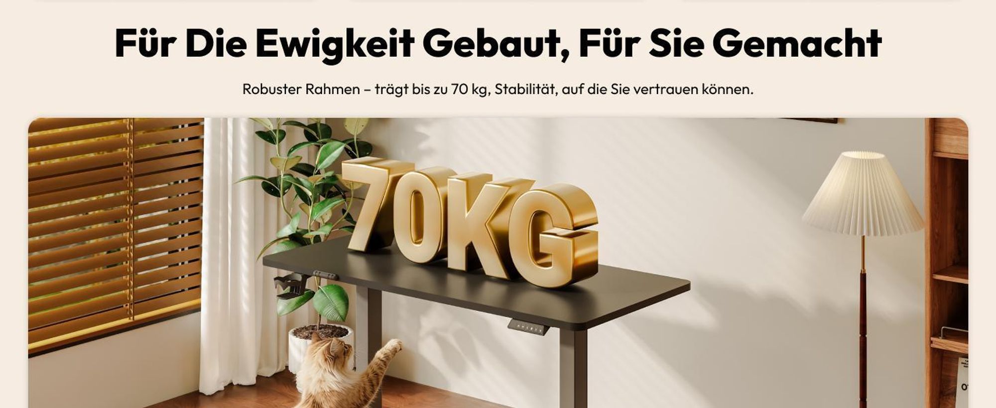 SANODESK QS1 Höhenverstellbarer Schreibtisch 200x80cm elektrisch 4 Memory-Funktion Antikollisionsschutz 70 kg Tragkraft Haken Kabelmanagement(Schwarz)