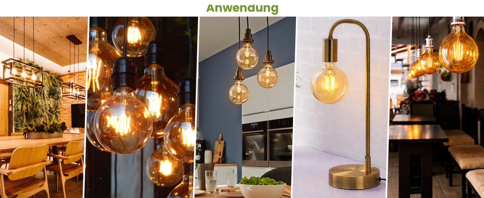 LUMILED 3x E27 LED Lampen G95 Vintage 6W Ersetzt 50W Glühlampe 660lm Leuchtmittel 2000K Warmweiß Glühbirne Retro Filament Amber Glas Kugel Deko