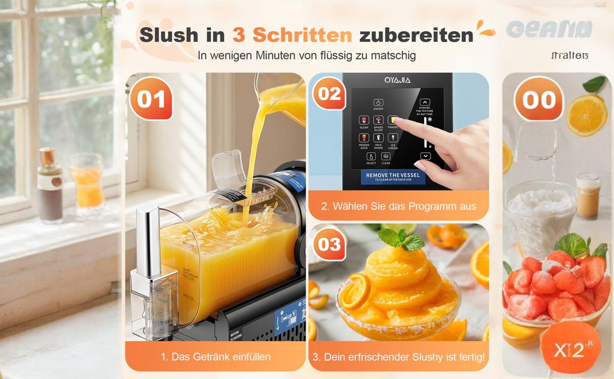 Kein Eis nötig