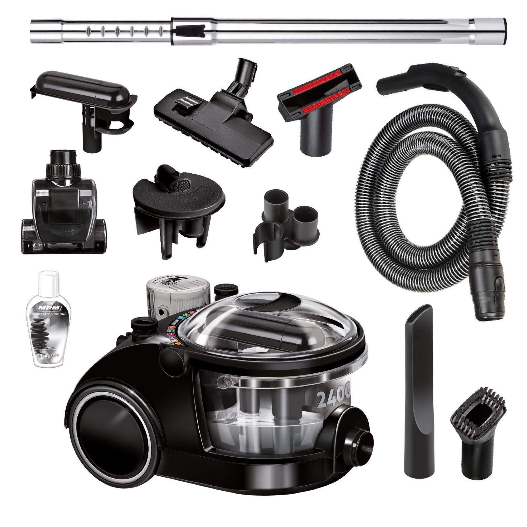 Wasserstaubsauger mit Wasserfilter, leistungsstarker Industrie-Bora MPM MOD-47 2400 W