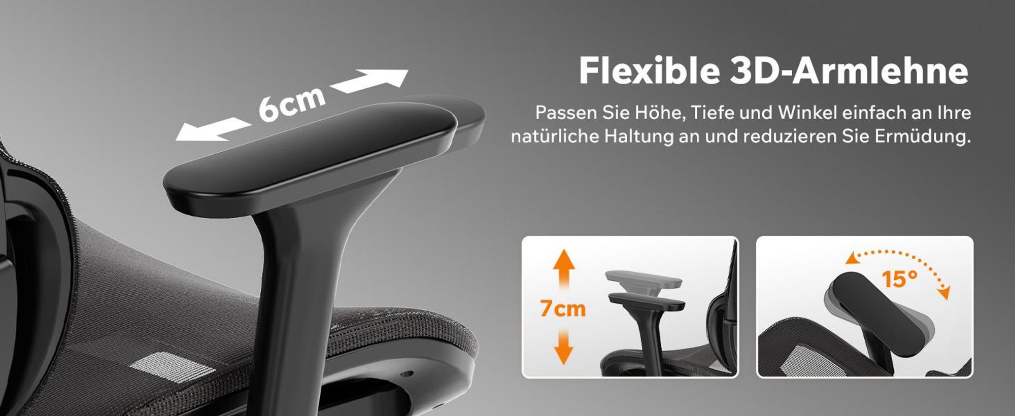 SENSE7 Neyo Ergonomischer Bürostuhl Schreibtischstuhl Schwarz Voll-Mesh 3D-Armlehnen Kopfstütze Synchronmechanik Homeoffice Chefsessel 140 kg