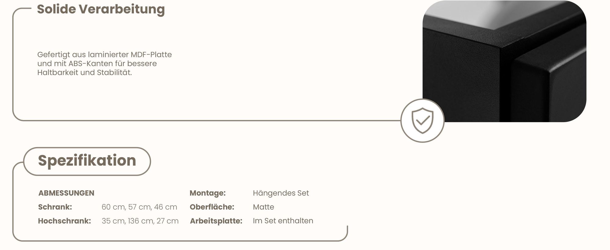 RODAN, Badmöbel, Badschrank, Badezimmermöbel, Badezimmer, MODERN, Waschbeckenunterschrank