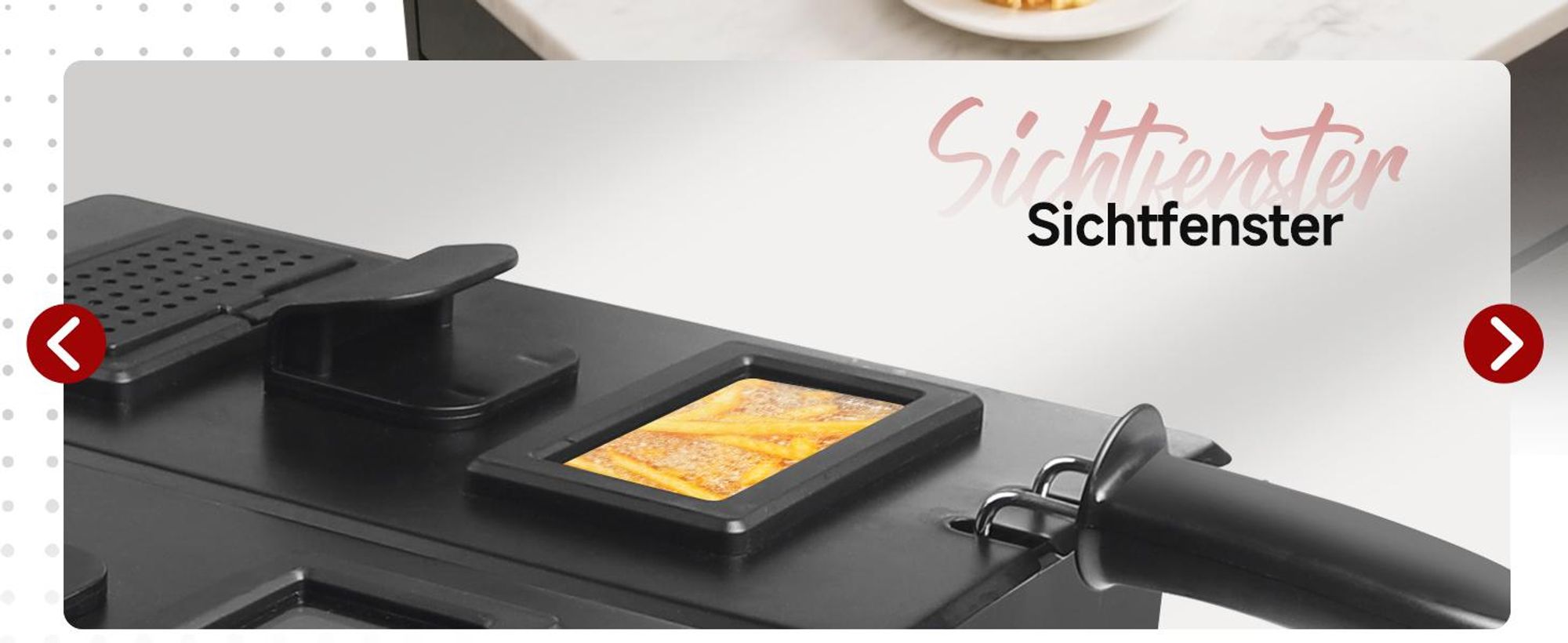 Aigostar - 6L Doppel-Fritteuse mit 2 Körben, Öl-Fritteuse mit Kaltzonenfunktion, 3600 W, Sichtfenster, Regelbarer Heizstufe bis 190°C
