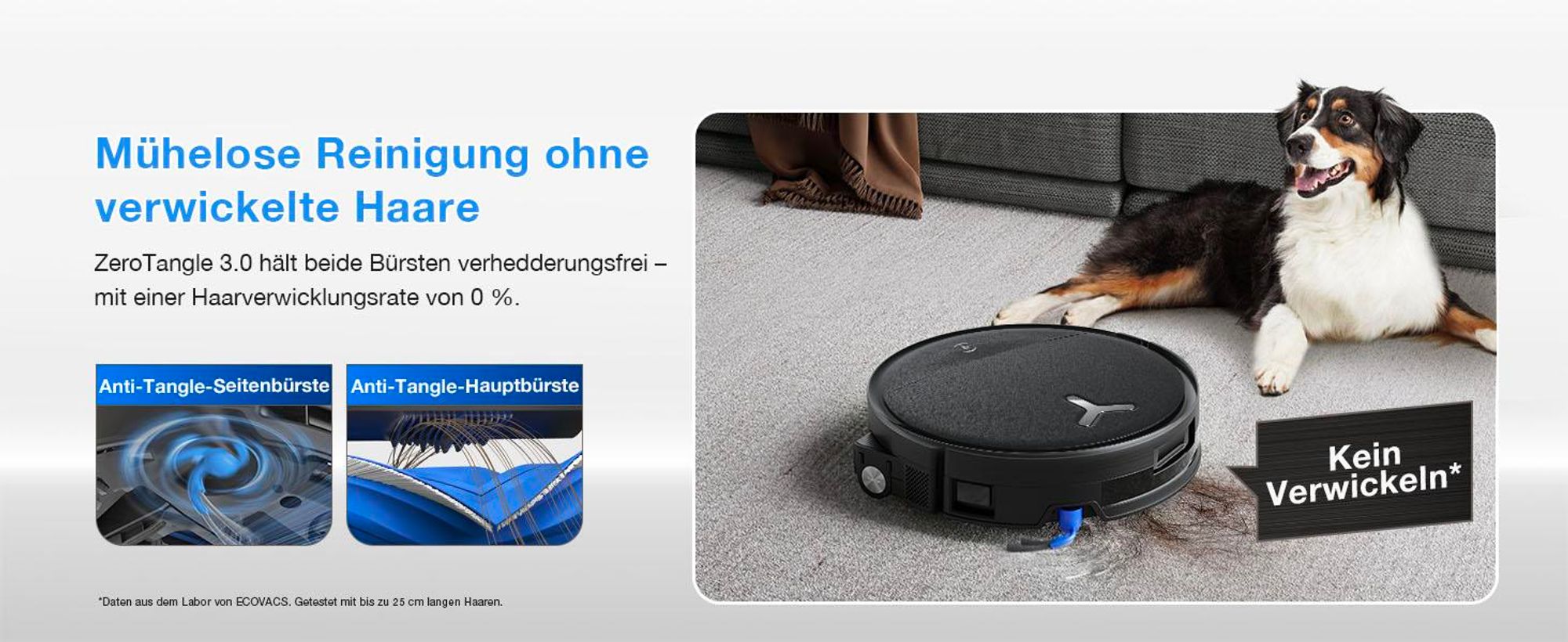 ECOVACS DEEBOT T80S Omni 24.800 Pa Saugroboter mit 2pcs Original-Reinigungslösung, Staubsauger Roboter mit Wischfunktion, Heißlufttrocknung, Schwarz