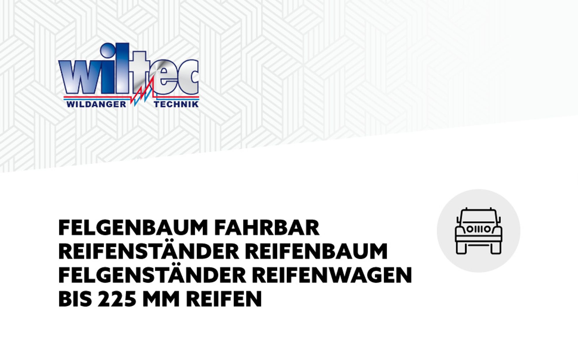 Felgenbaum Fahrbar Reifenständer Reifenbaum Felgenständer Reifenwagen bis 225 mm Reifen