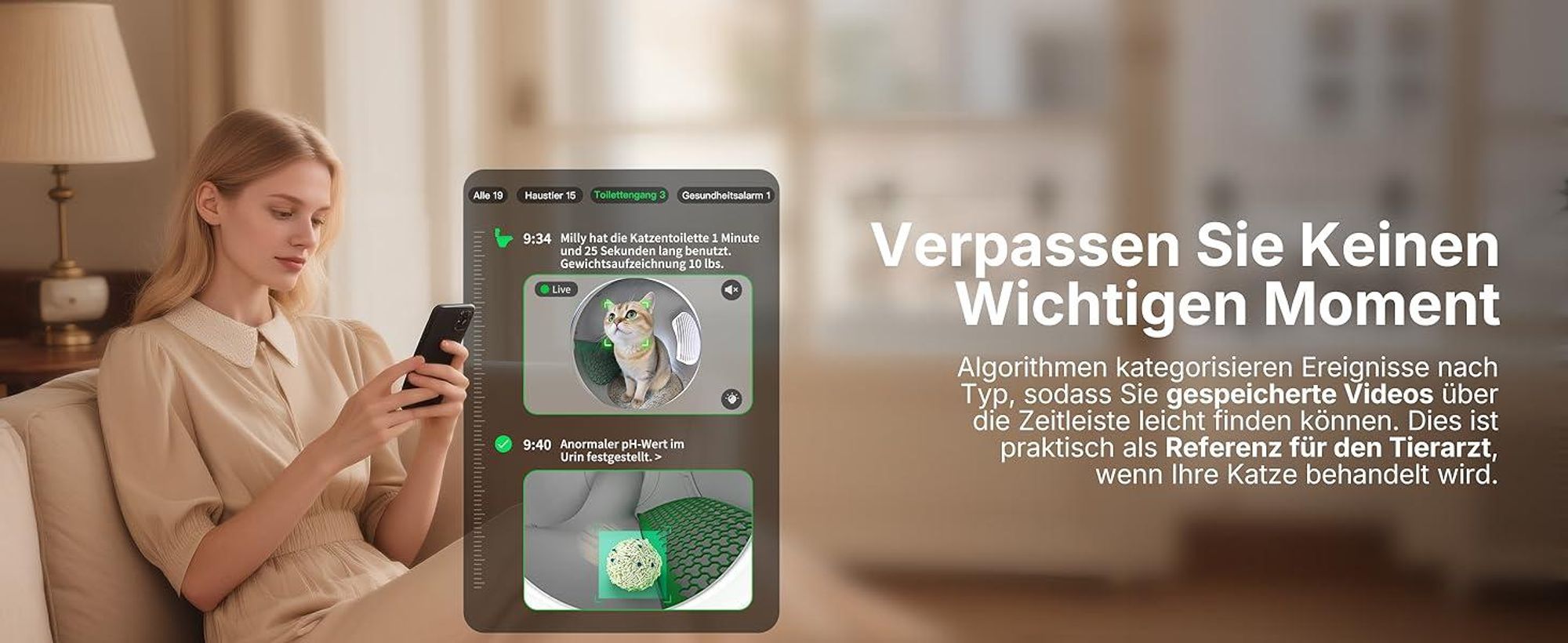 PETKIT PUROBOT Max Pro 2 Selbstreinigende Katzentoilette, Katzenklo Selbstreinigend mit Kamera, Präzise Mehrkatzen-Erkennung, für Mehrere Katzen