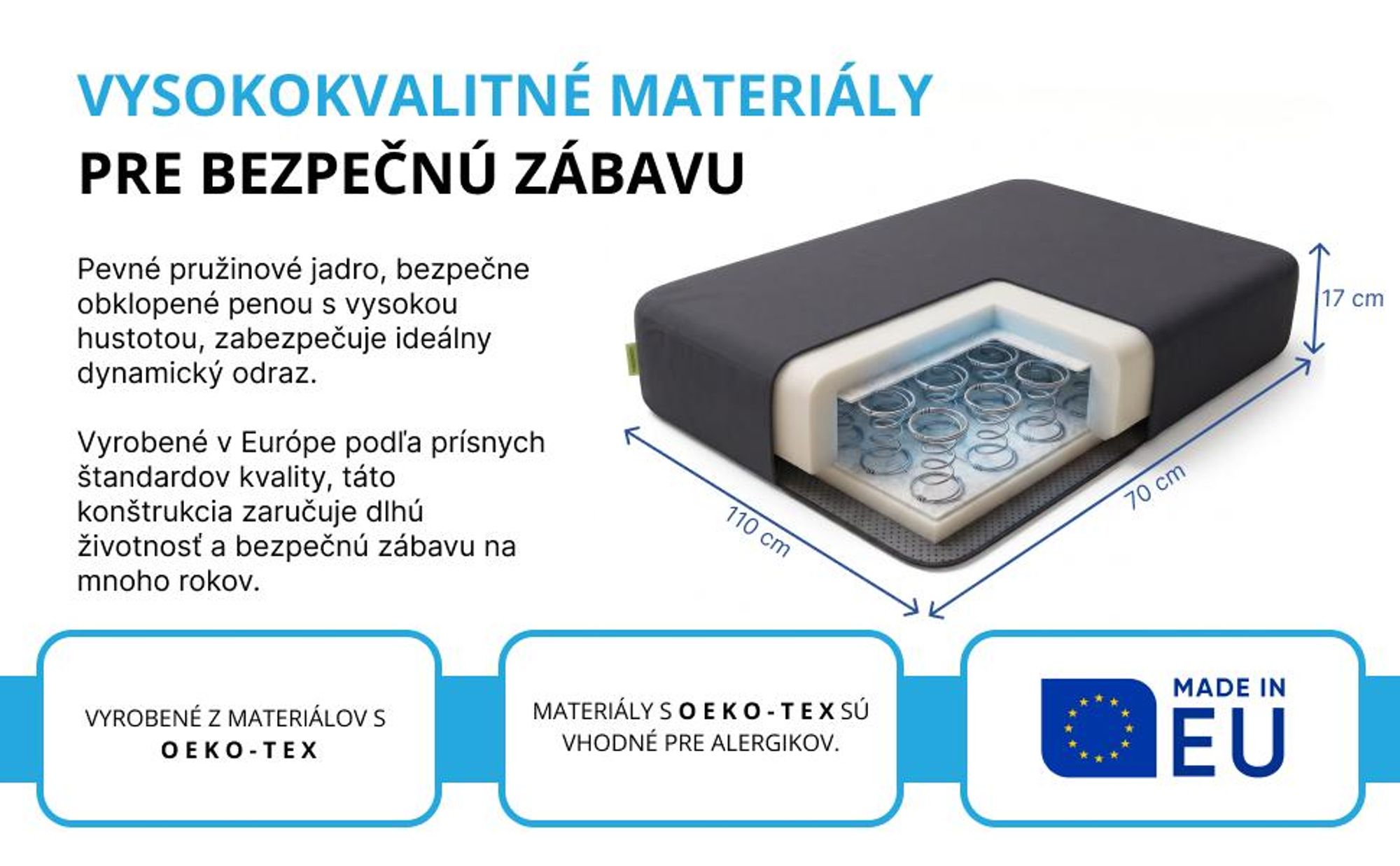 vankúš matrac detská trampolína vonku veľká skákanie poskakovanie trampolínová hracia