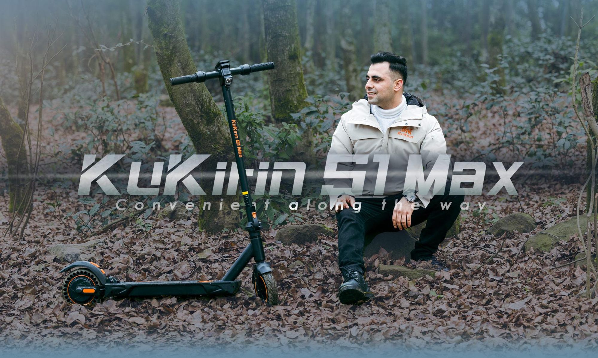 S1 Max - Trottinette Électrique Pliable - Batterie 36V 10,4Ah - Pneus 8 Pouces - Autonomie 39km - IP54 Imperméable - Nior