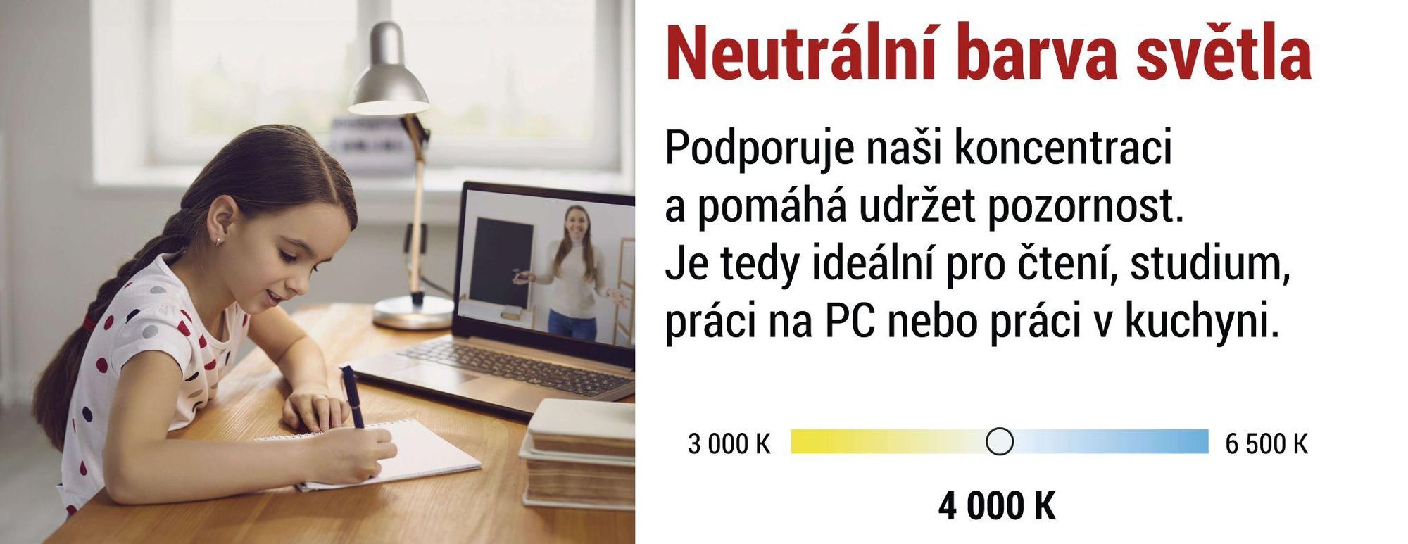 EMOS LED žárovka Filament A60 / E27 / 5 W (75 W) / 1 060 lm / neutrální bílá, ZF5158