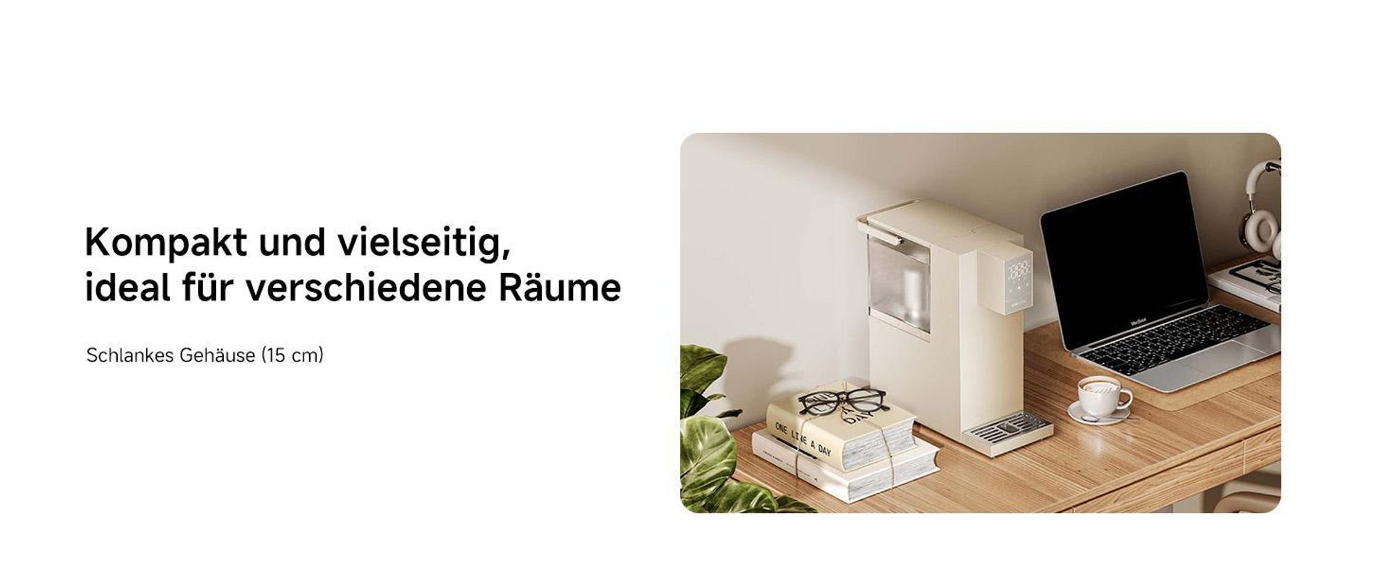 Dreame C10 Wasserspender Heißes und Kaltes Wasser Für Die Arbeitsplatte,Temperatur- und Durchflussregelung,UV-Sterilisationsfilter,Ohne Installation
