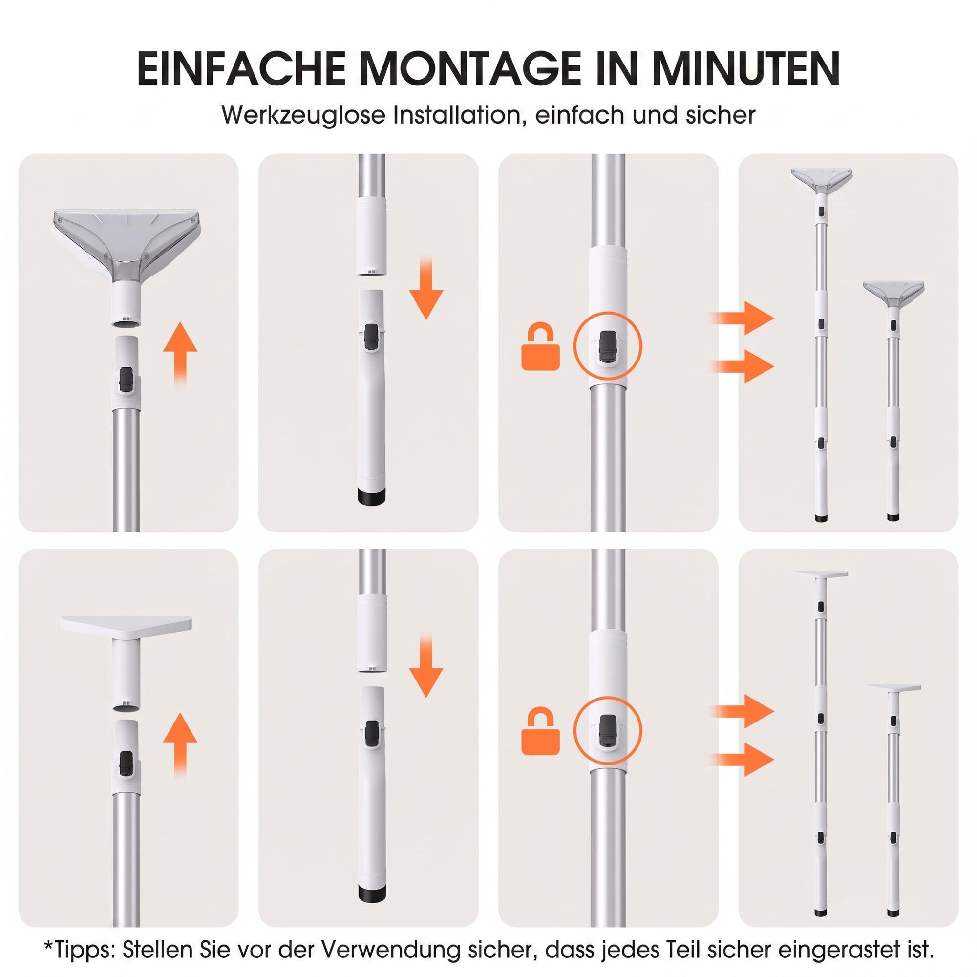 Lubluelu Fenster- & Bodenreinigungs-Zubehörset für V11 – Nur Zubehör, Reinigungsgerät nicht enthalten