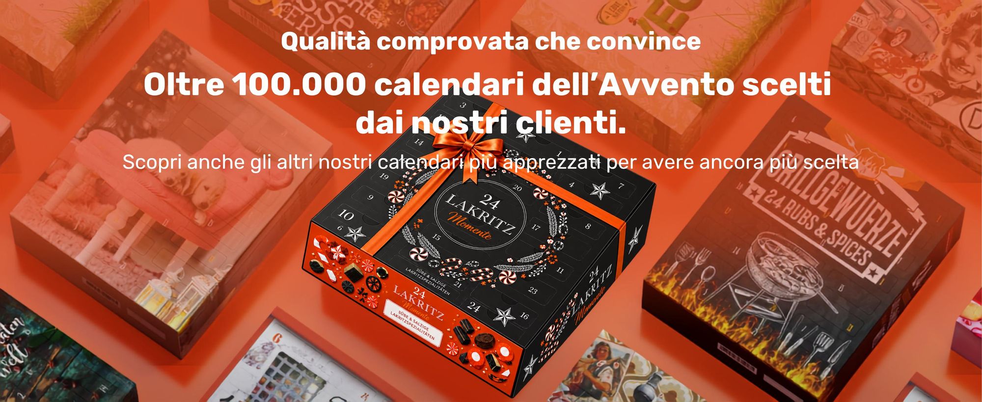 BOXILAND® calendario avvento liquirizia 2026, dolce & salato, salmiak