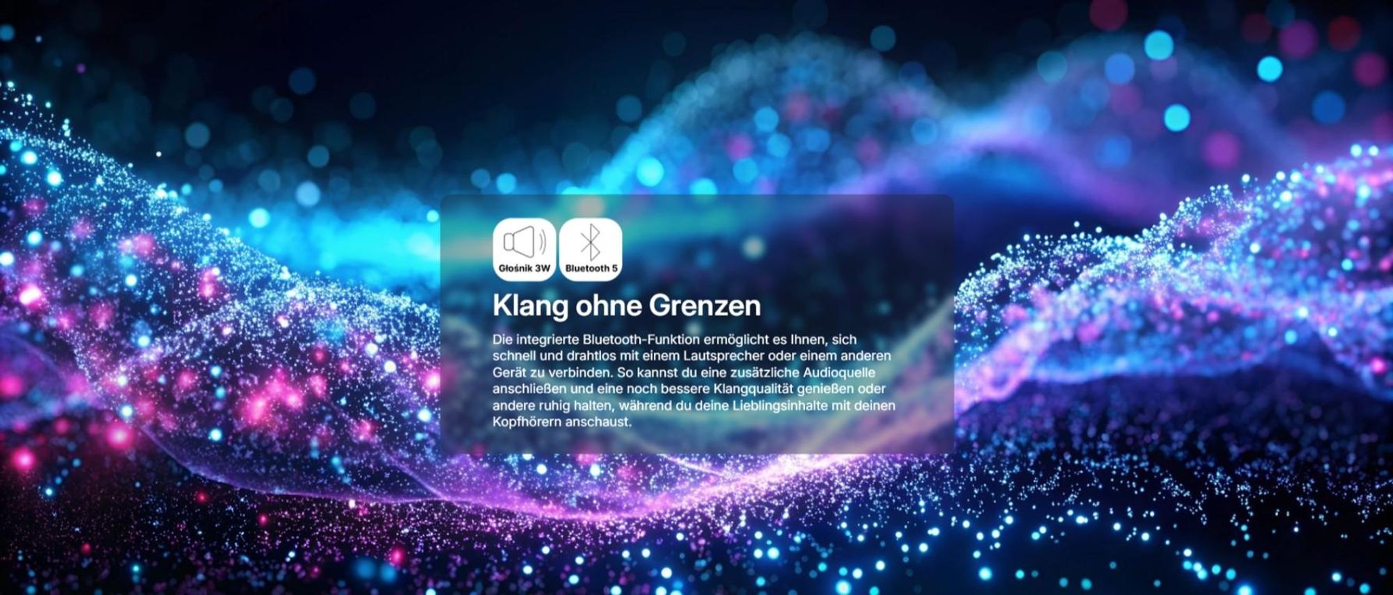 Kiano Relax Projektor Mini Tragbarer Beamer Smart TV, Trapezkorrektur, 1280x720, Android/iOS, 140 ANSI, Android, DLNA, Wi-Fi