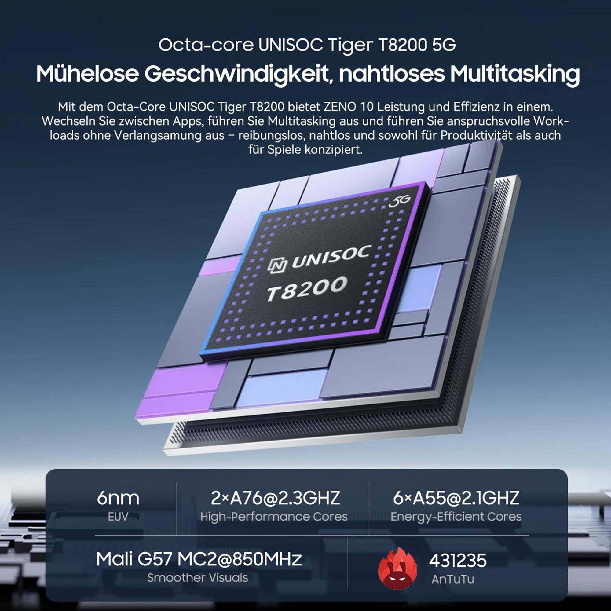 Blackview Zeno10 11“, Dual 5G SIM, 8800mAh, mit Camera, 24GB(8+16) RAM+128GB ROM, Android 15, mit Tastatur/Maus/Stift/Hülle usw.