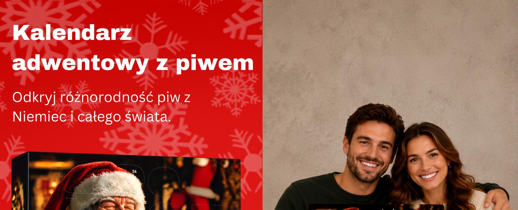 UMBRELLA® piwny kalendarz adwentowy 2026, 24 piwa międzynarodowe 0,33 l