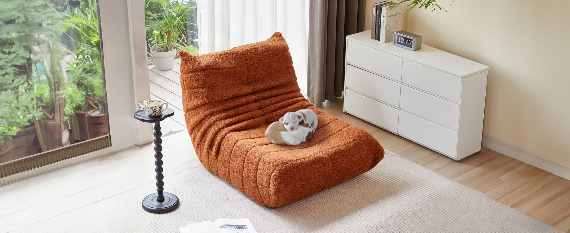 Klassische Sessel, Schlafsofas, sitzkissen boden, Lazy Sofa, Bean bag, für Schlafzimmer, Sitzsack