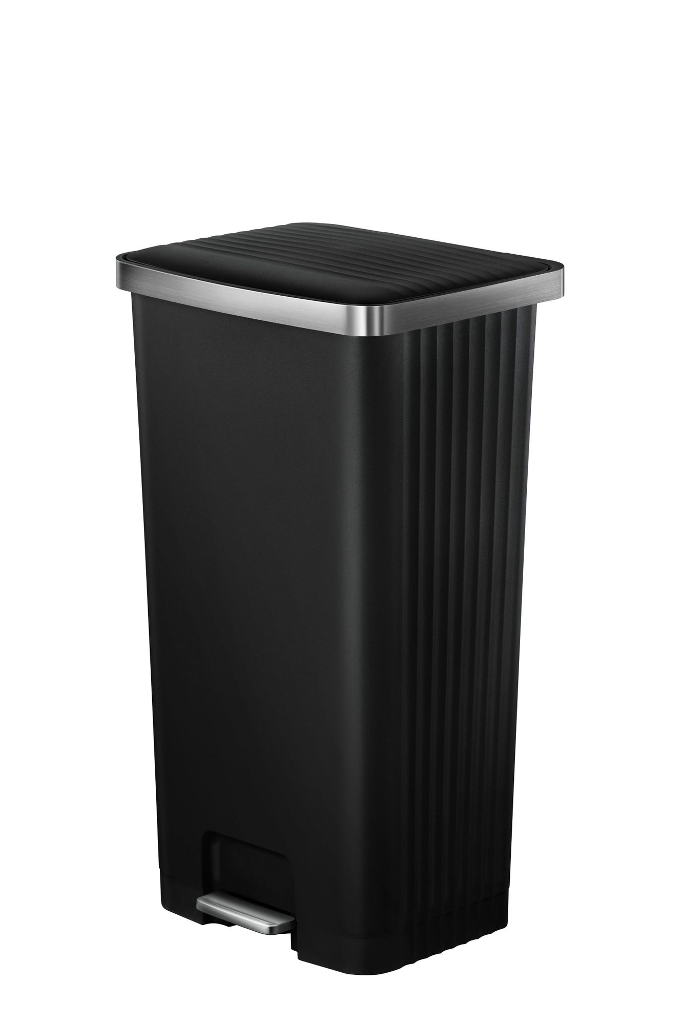 EKO - Hana 2 Pedaalemmer 90 liter - Plastic - Schwarz