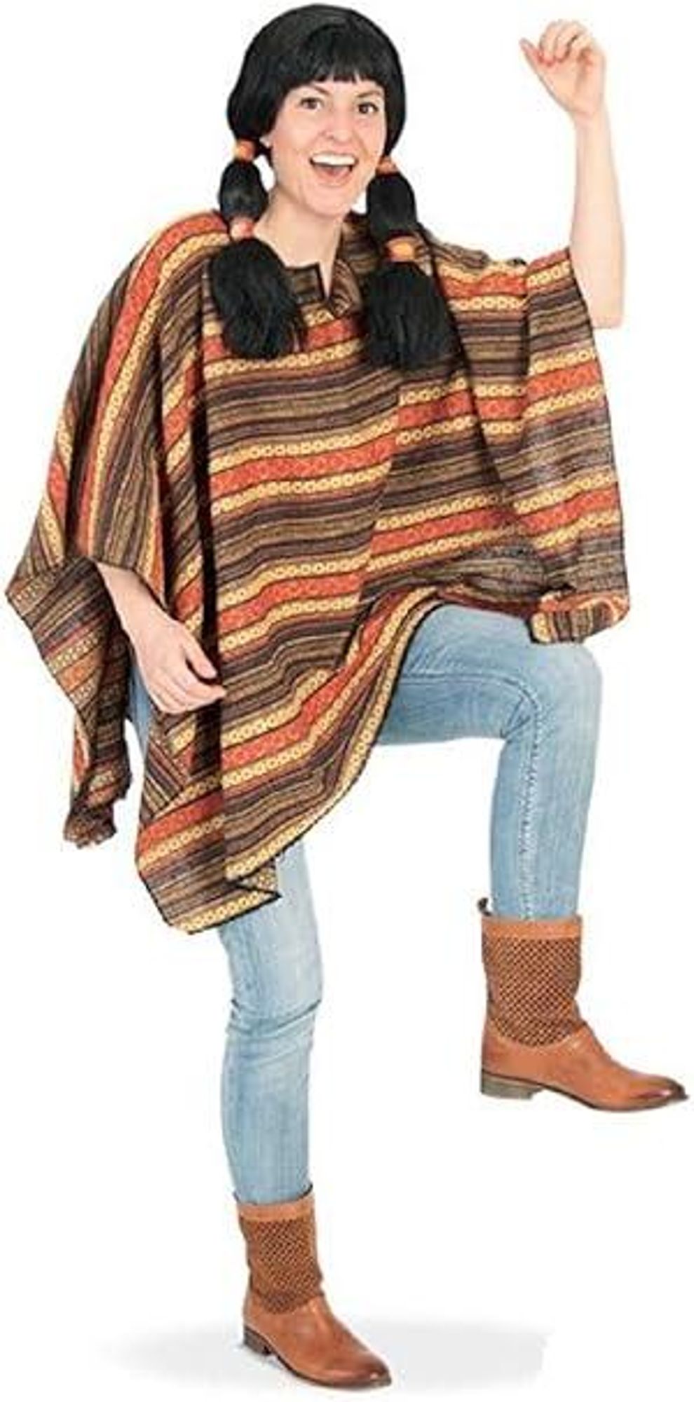 .... oder Einzeln. Der Poncho in Einheitsgröße ist für viele Events geeignet.
