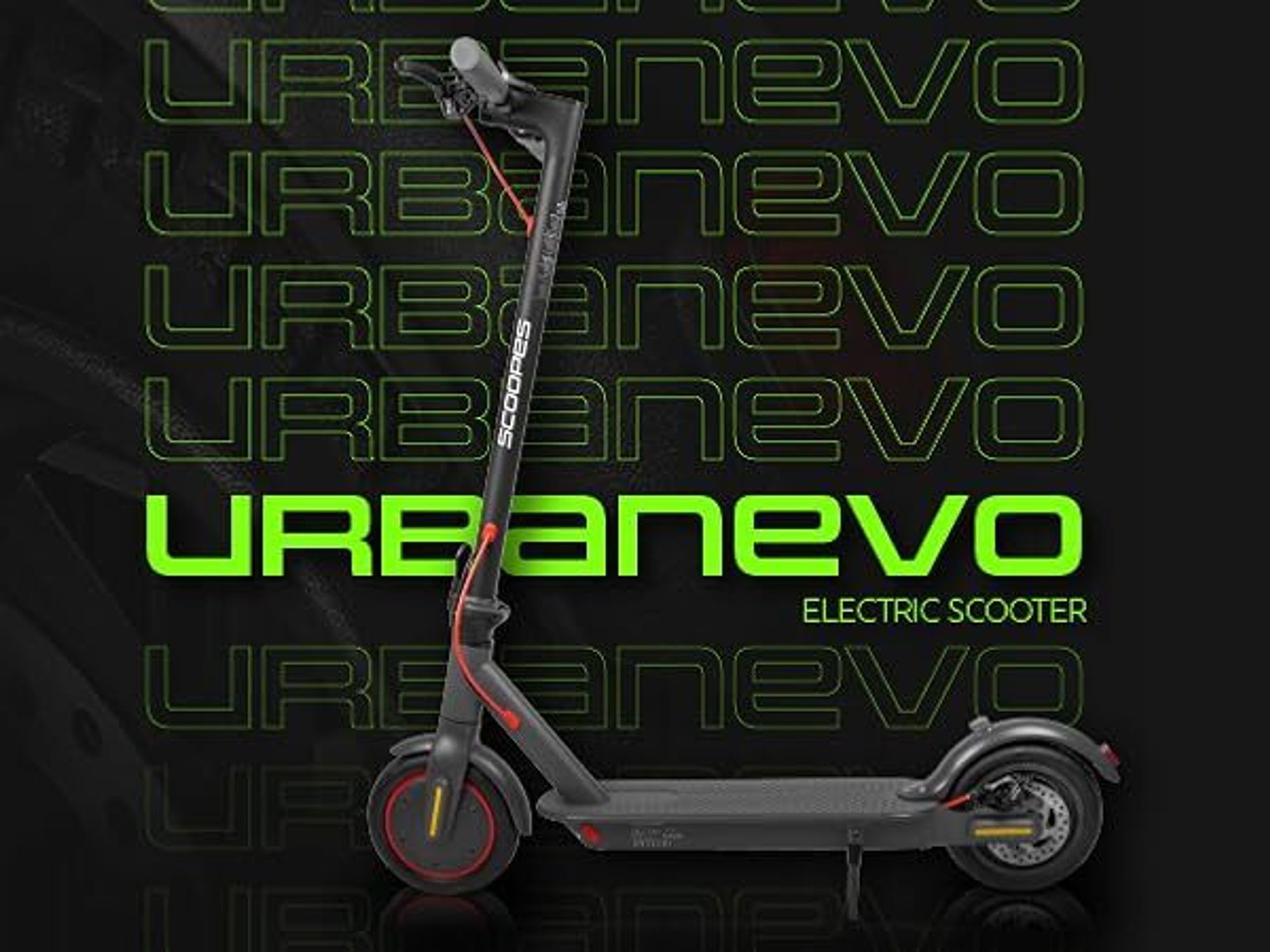 Elektroroller E-Scooter mit einer Reichweite von bis zu 30 km