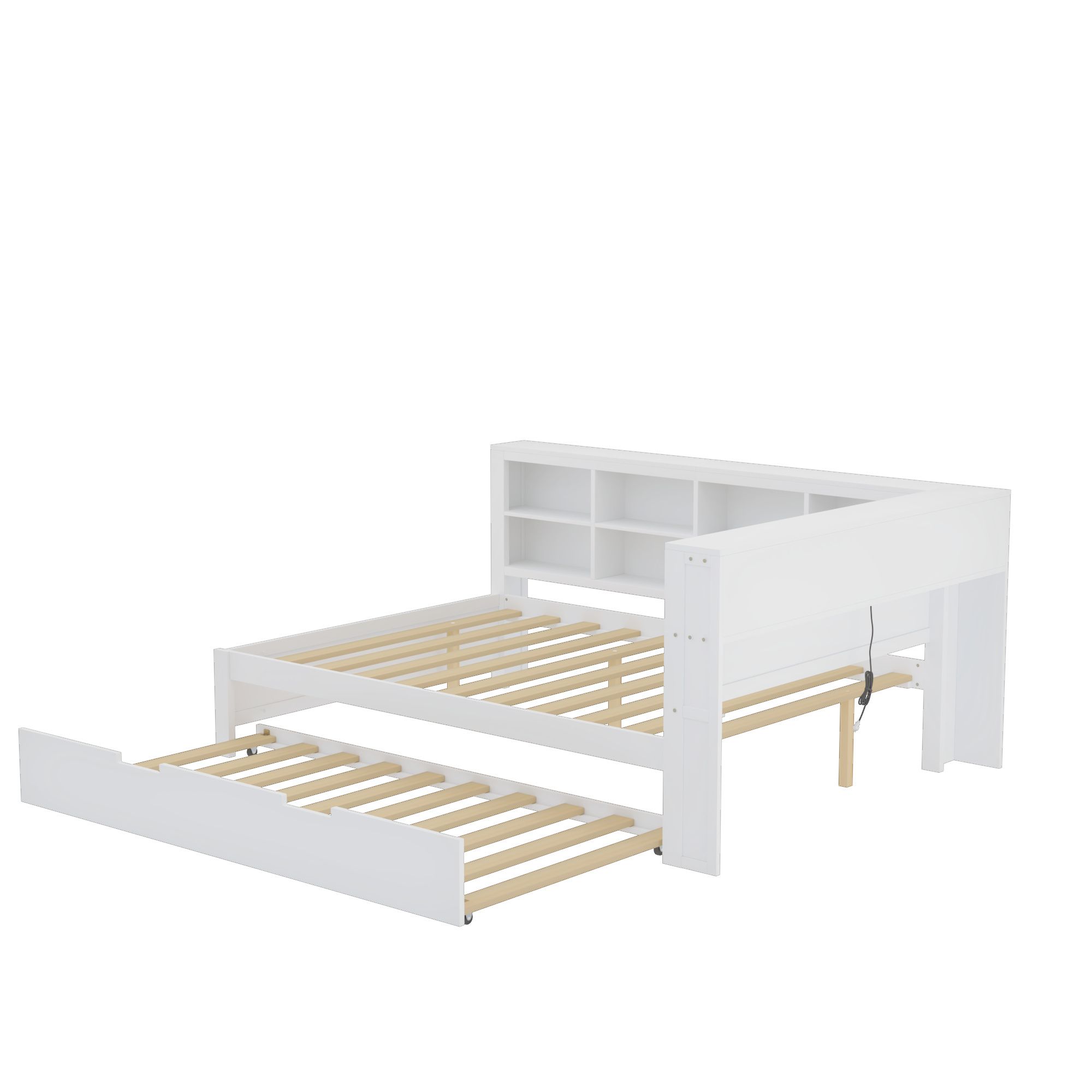 Bett mit Unterbett