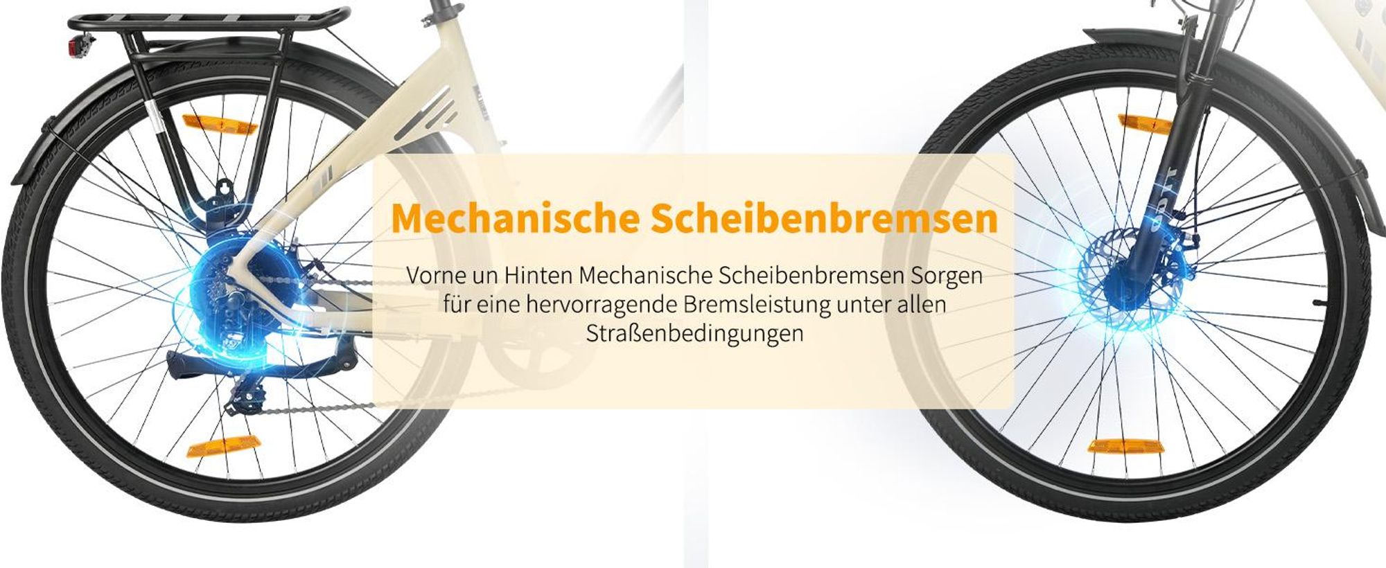 ttgo C3 SE 28 Zoll E-Bike für Erwachsene, Elektrofahrrad 250W Motor 36V 18Ah Akku, 80–120 km Reichweite, 25 km/h City ebike E-Hollandräder