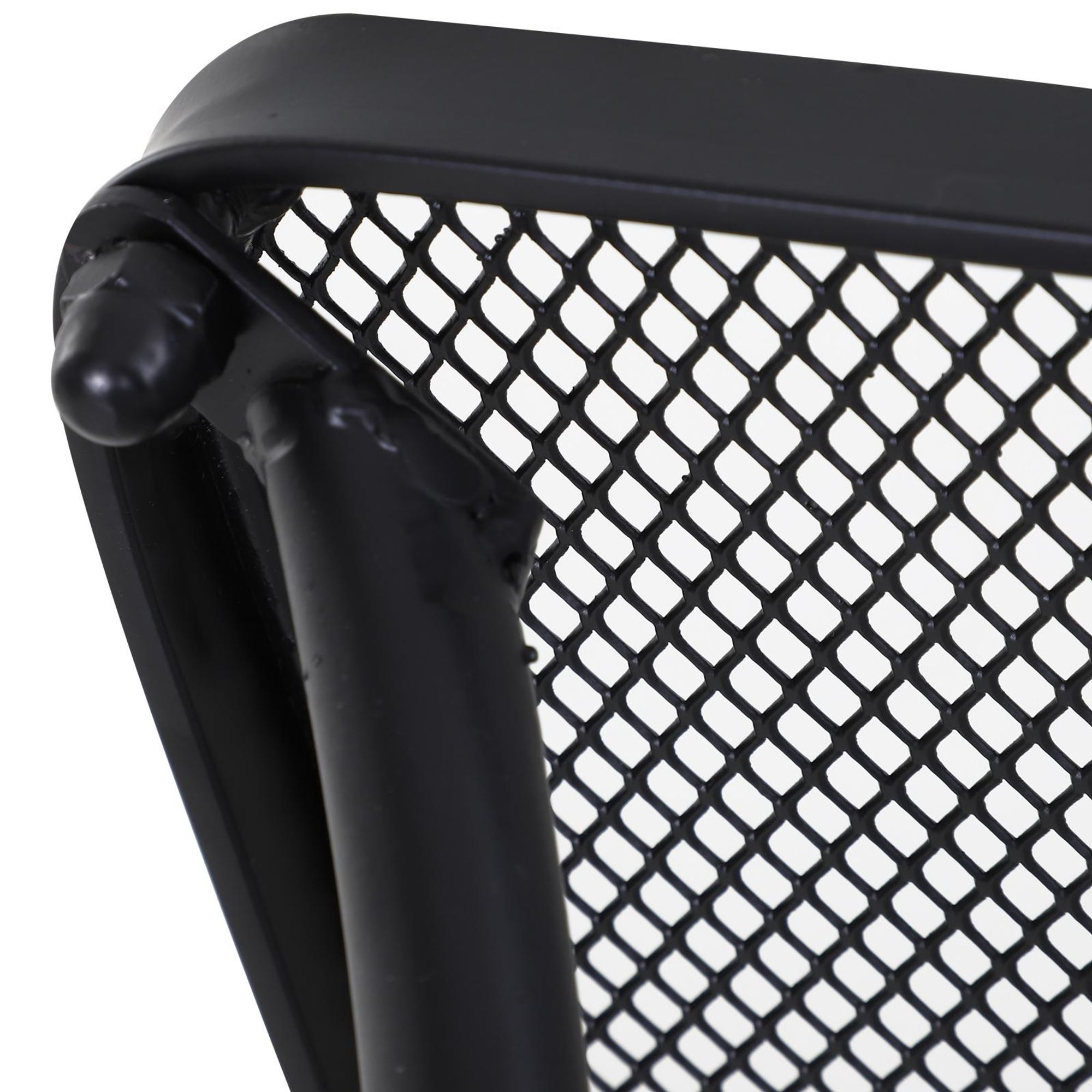 schwarz pulverbeschichtet Mesh
