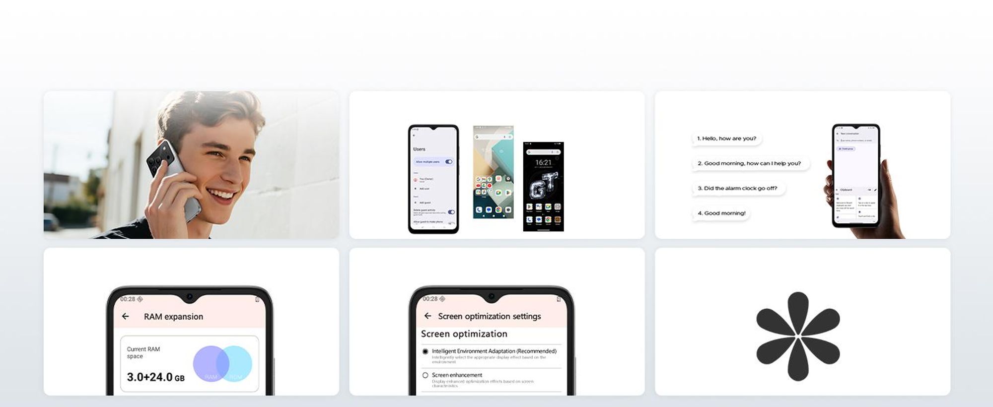 DOOGEE Note 56 – Smartfon, Android 16, ekran 6,56" 90Hz HD+, bateria 6150mAh, 24GB RAM + 64GB pamięci wewnętrznej, 4G, Dual SIM, 8MP, rozpoznawanie twarzy, OTG, bez umowy