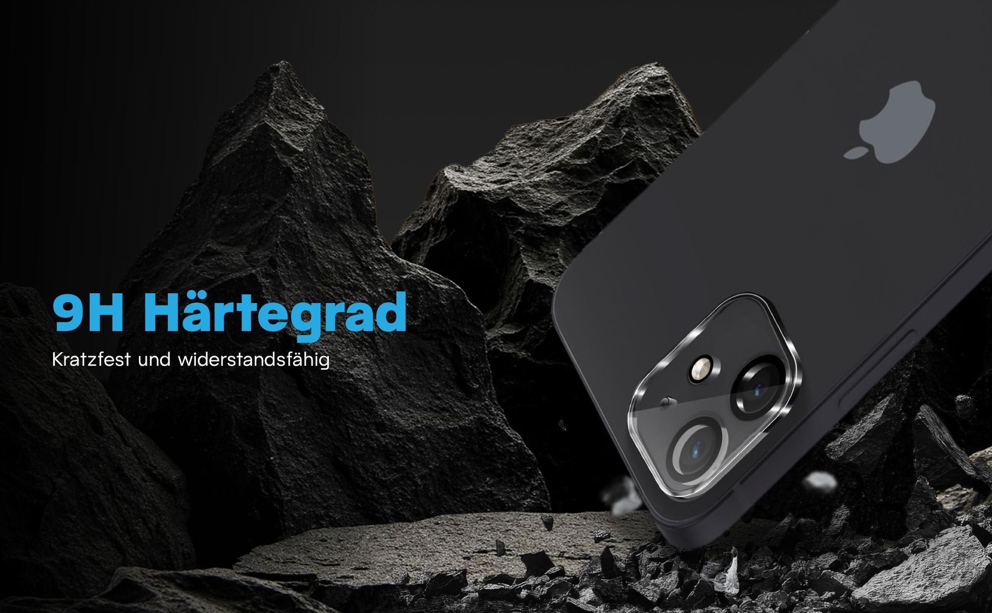 Kameraglas Doppelpack für Apple iPhone 11 für vollständigen Schutz