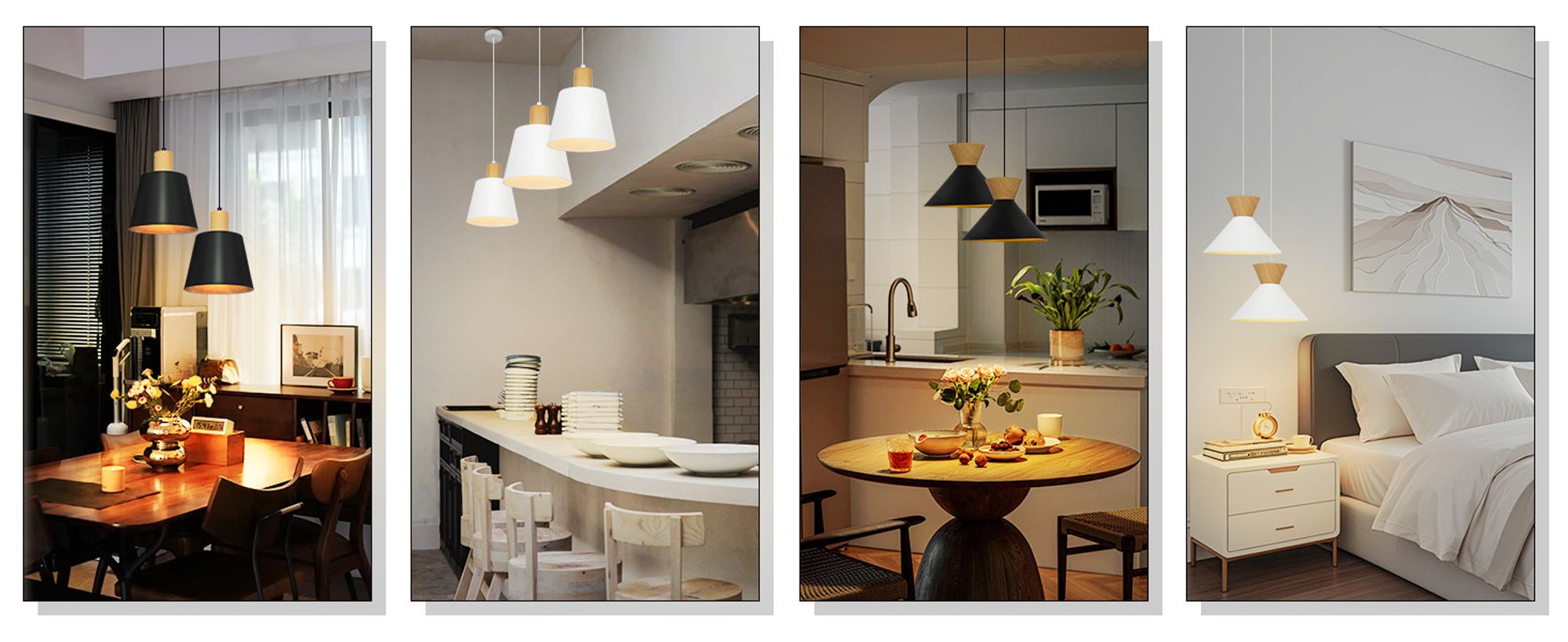 ZMH Pendelleuchte Modern Esszimmer Hängelampe 2 x Esstischlampe Weiß E27 Metall Hängeleuchte Schlafzimmer 1 Flammig Retro Hängend Esszimmerlampe Innen Pendellampe für Küche Wohnzimmer Bar Resturant