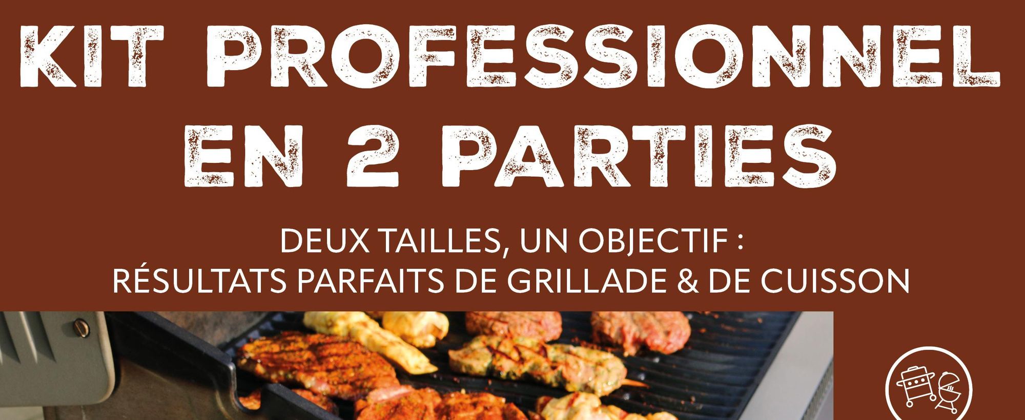 Ustensiles de barbecue sur le barbecue
