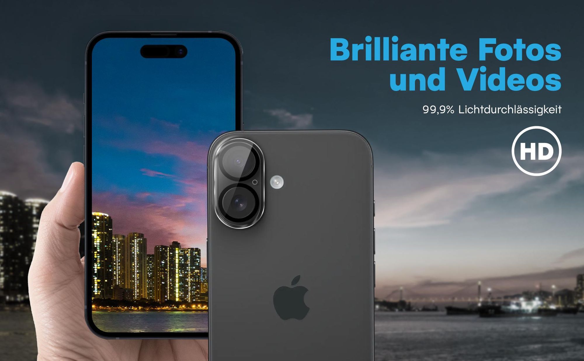 Brilliante Bildqualität mit dem Apple iPhone 17 dank 99,9% Lichtdurchlässigkeit