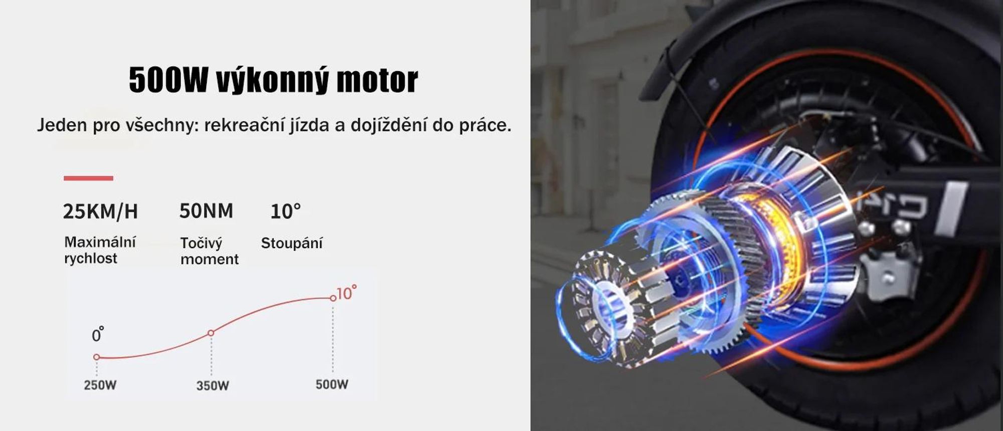 Elektrická Koloběžka GELEIPU C14 - 48V17.5Ah 14'' S Mechanickým Kotoučovým Brzdou A Železným Rámem - Černá