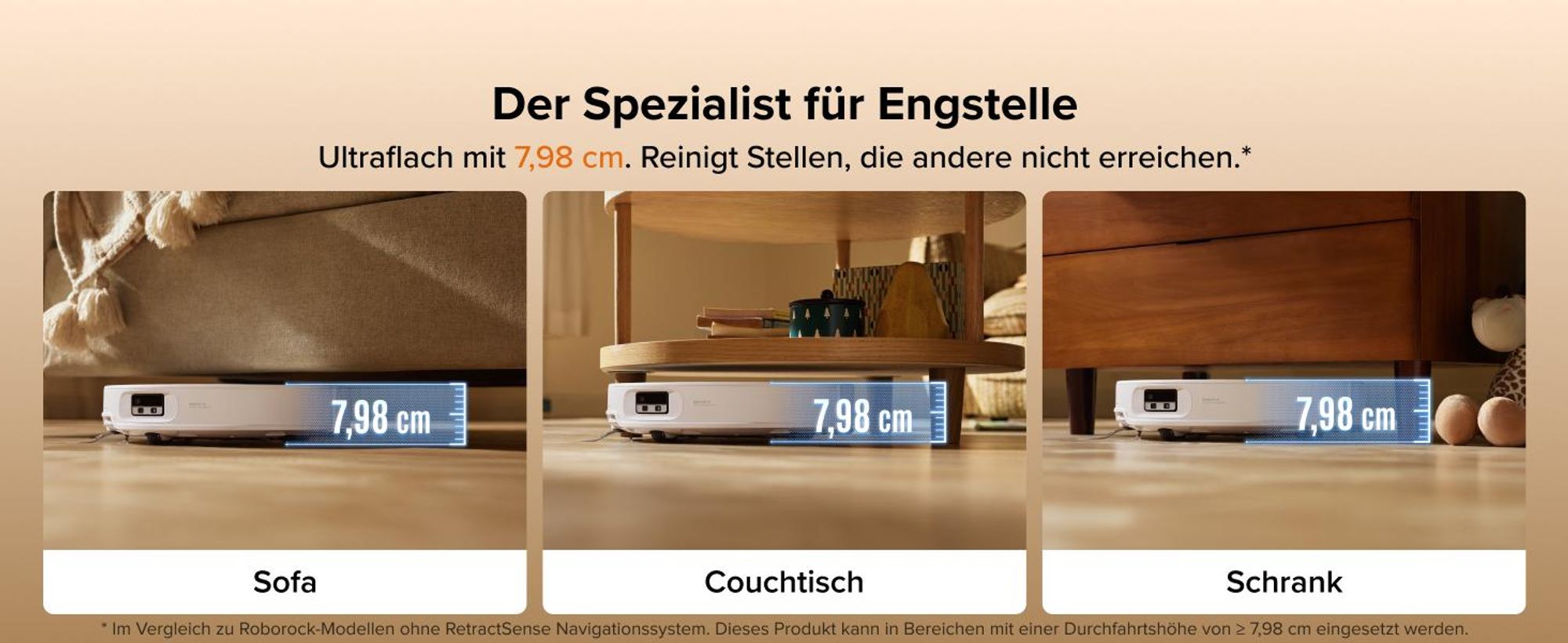 Roborock Qrevo Edge 2 Staubsauger Roboter, 25.000 Pa Saugroboter mit Wischfunktion, Wischmopp-Hebefunktion, 80 °C Moppwäsche mit heißem Wasser, Weiß
