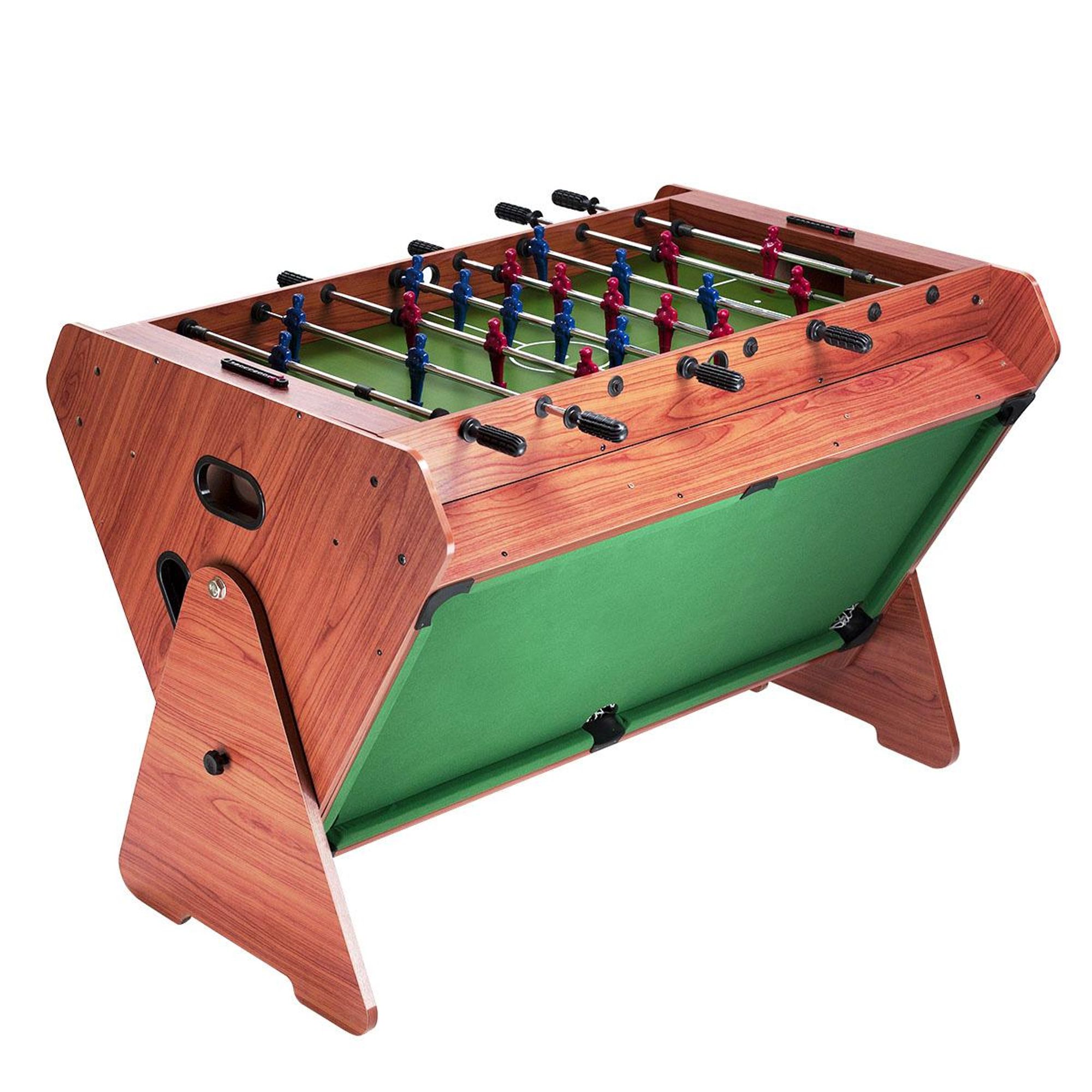NILS FUN 3-in-1 Spieltisch – Billard, Tischkicker & Air Hockey – stabiler MDF Multigame-Tisch für Kinder & Jugendliche