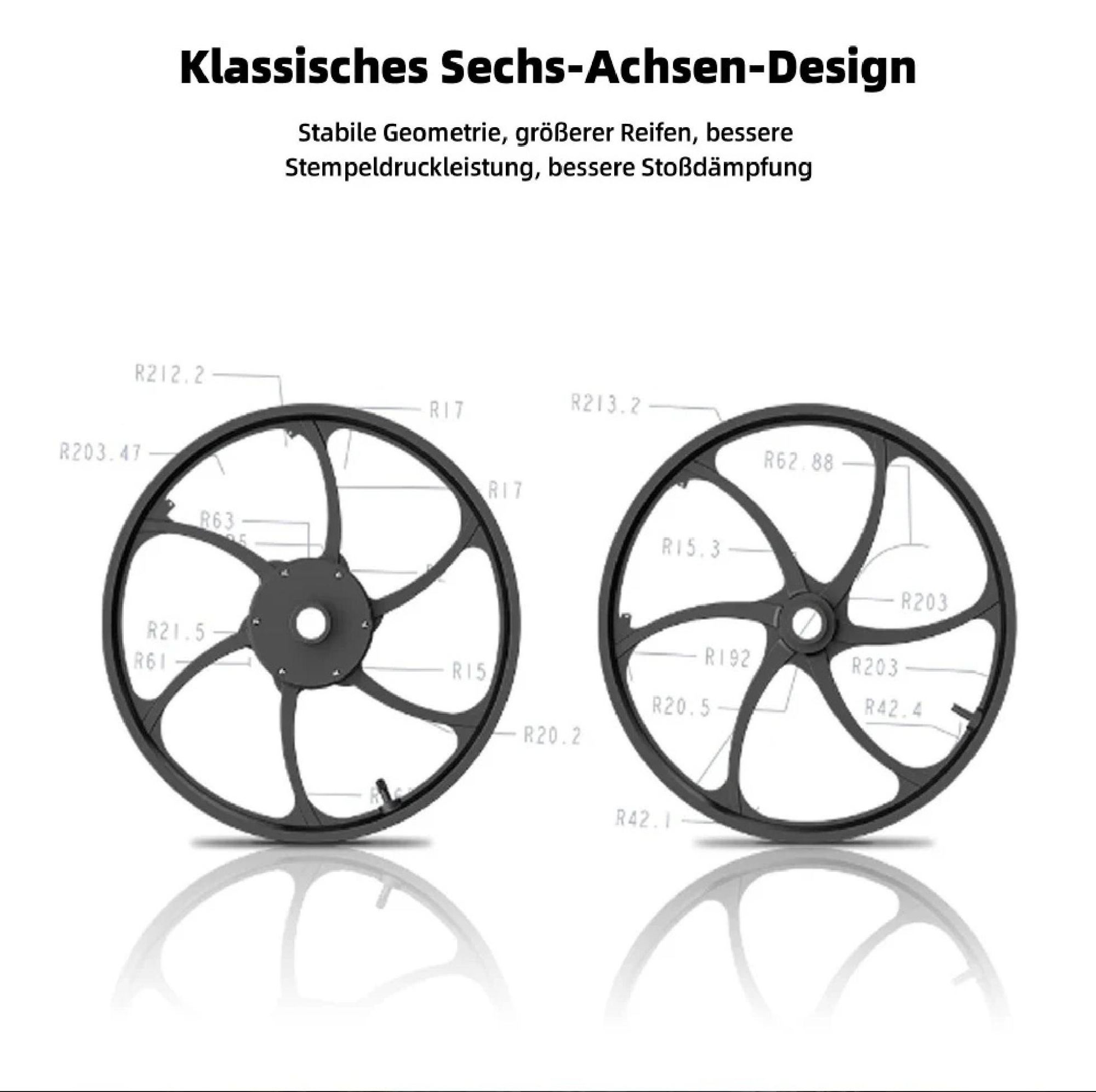 PVY Z20 Pro Elektrisches Fahrrad - 250W Motor 36V10.4AH Batterie 80KM Reichweite Mechanische Scheibenbremse - Grau