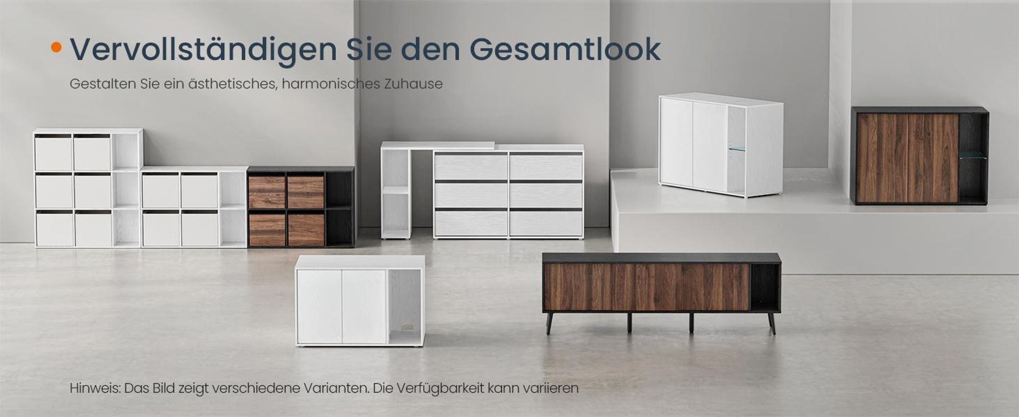 SONGMICS HOME Superschnelle werkzeuglose Montage, Sideboard mit Beleuchtung, Aufbewahrungsschrank, TV-Schrank, Glasablage, Toolless-Technologie