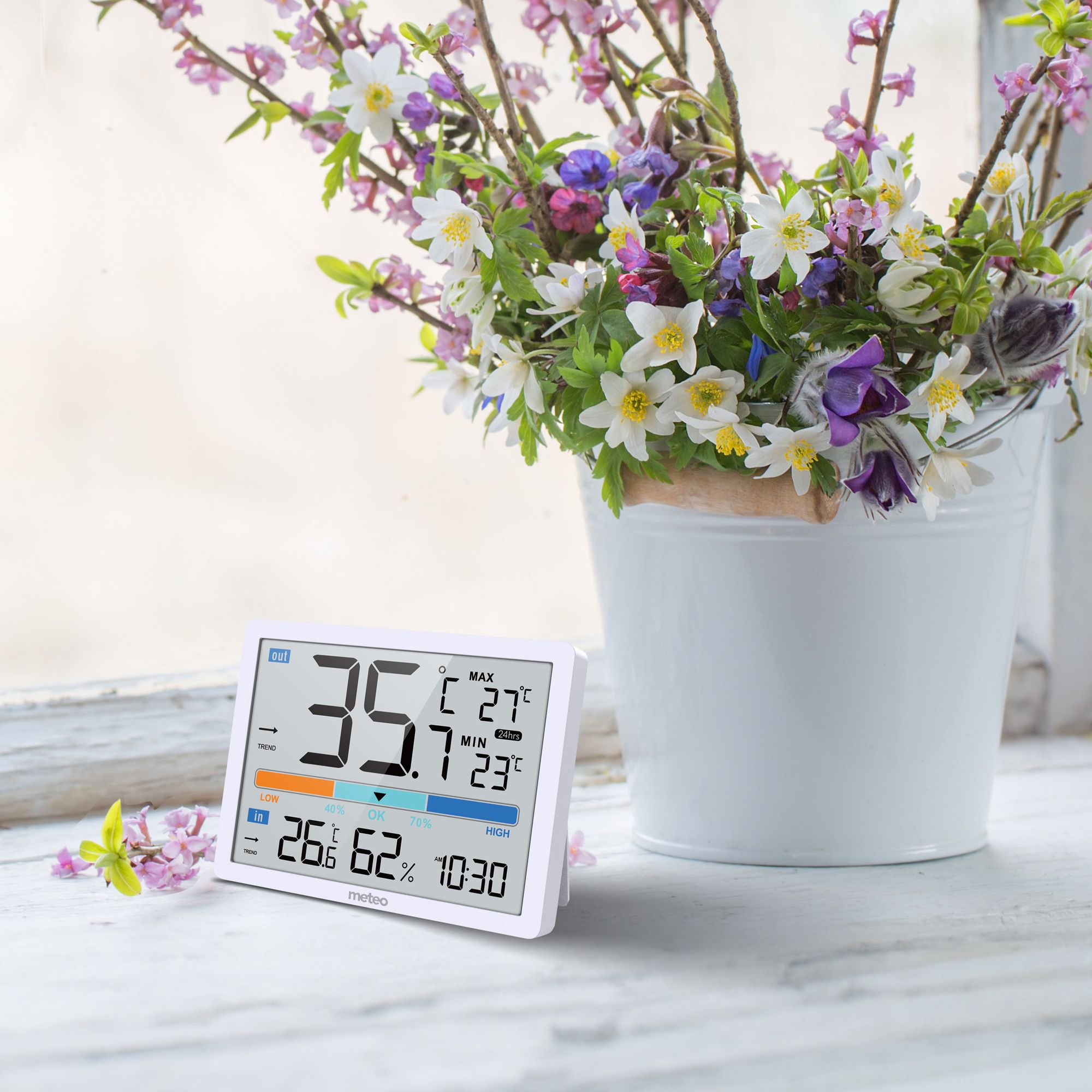 Digitale Wetterstation Thermometer Meteo Sp109