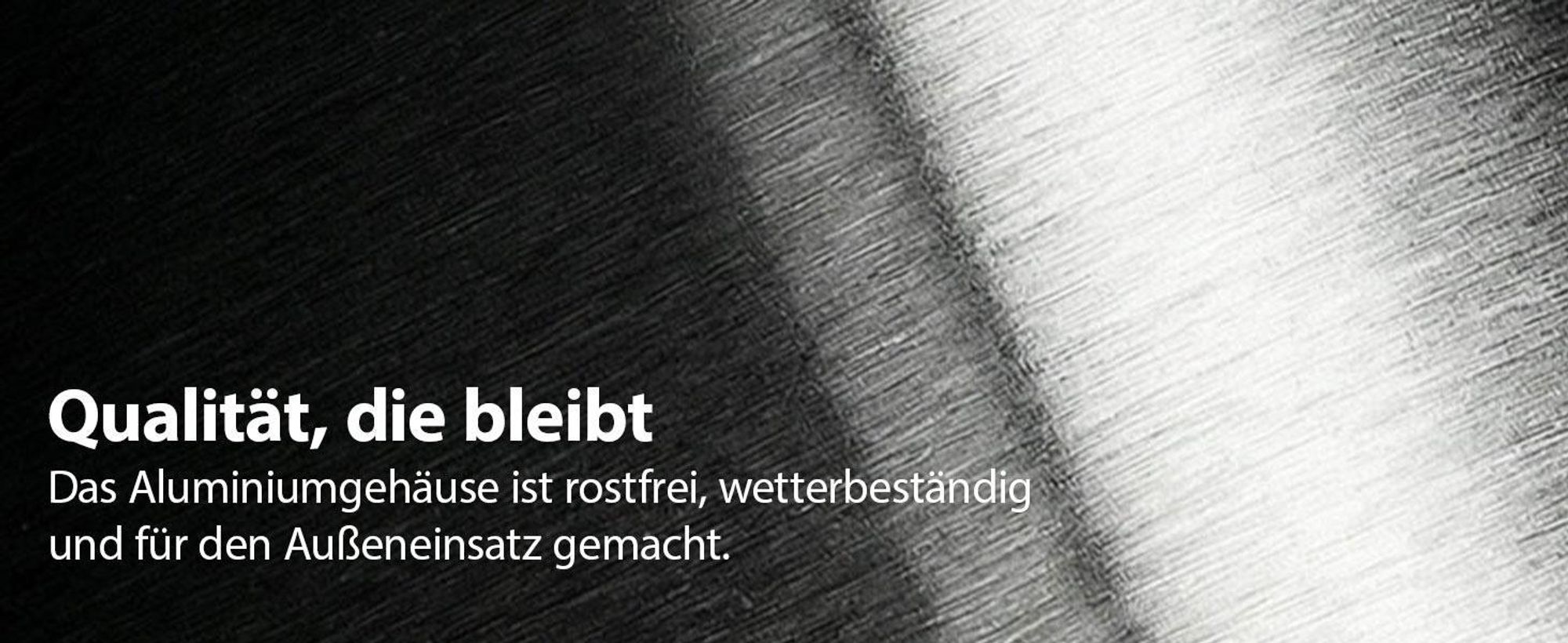 Maxkomfort Außenwandleuchte IP44 Schwarz 1268E1-SN Up&Down mit Bewegungsmelder