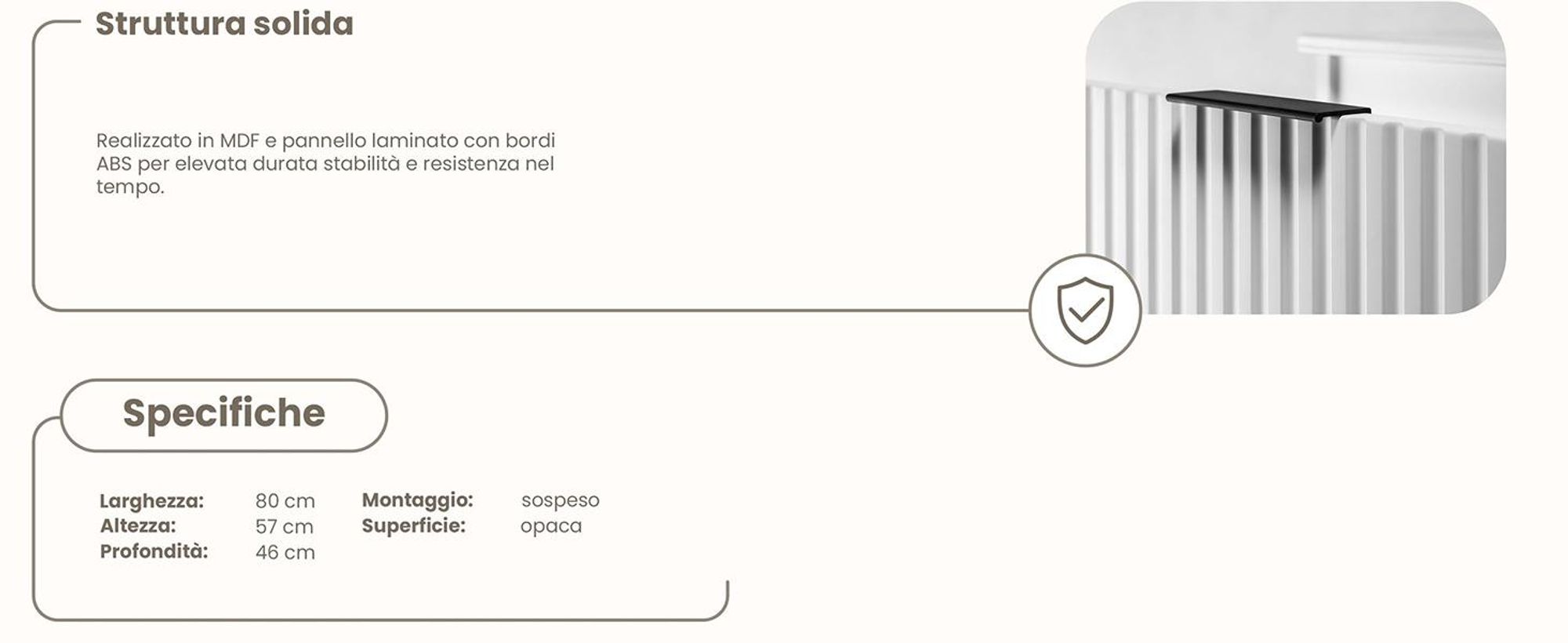 RODAN, mobile bagno, mobile sotto lavabo, mobile bagno moderno, mobili per il bagno
