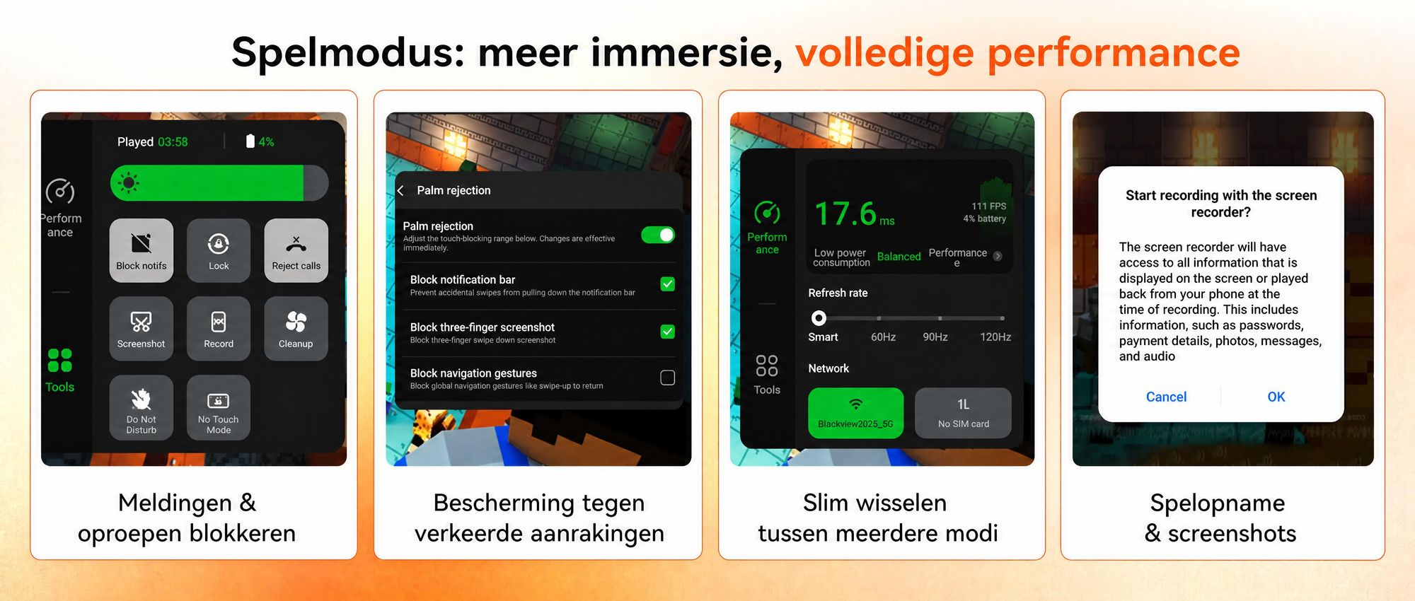 Blackview Wave 10C smartphone, zonder abonnement, Android 16, 6,88 inch, 120Hz, 1080p, Dual SIM, gezichtsherkenning, 5000 mAh, Gemini AI, DokeOS 5.0, 1080p, 4G