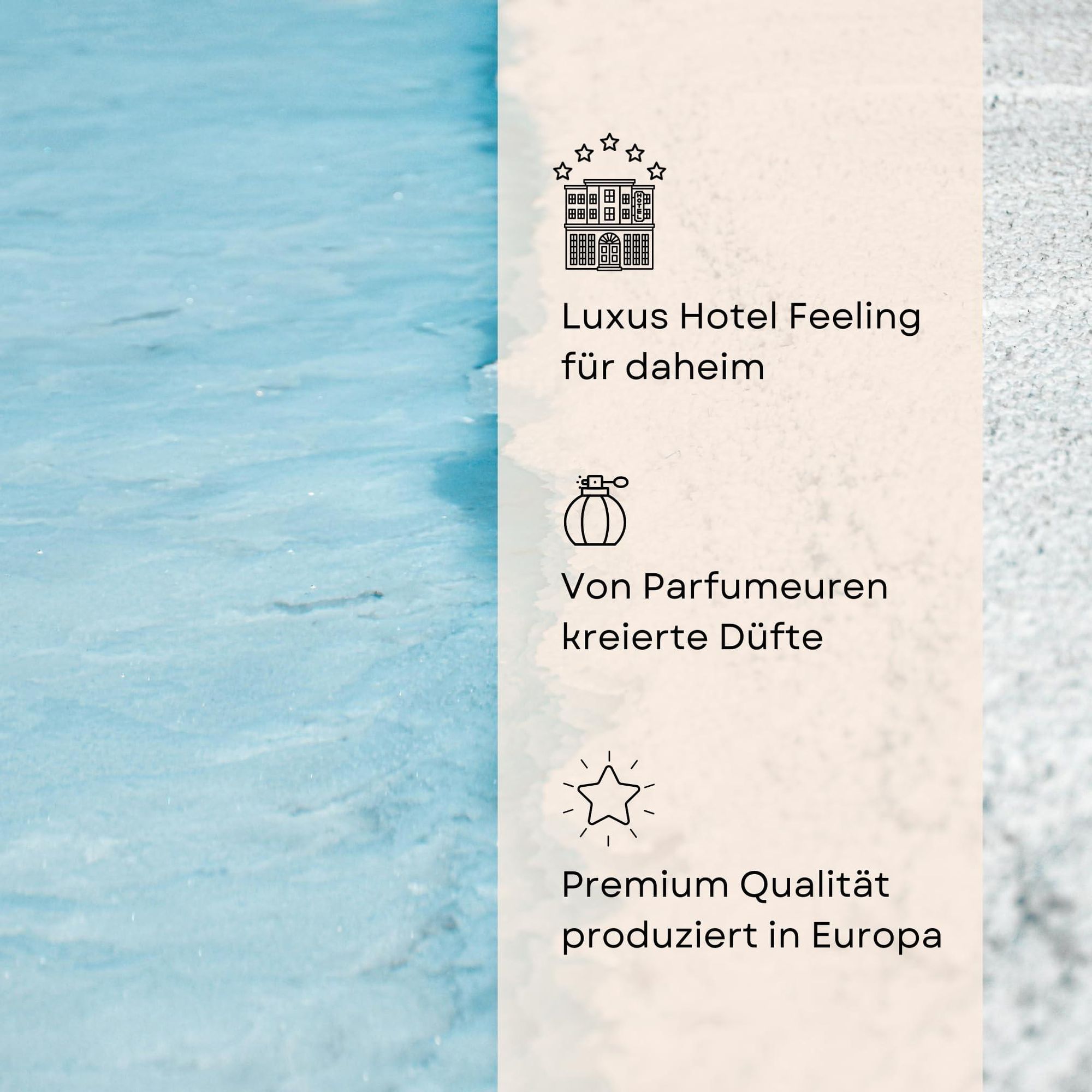 BOHORIA® Raumspray 500 ml Sea Salt & Sage – Frischer Raumduft – Hotel Scents Air Spray für Wohnzimmer, Schlafzimmer & Bad – Home Perfume