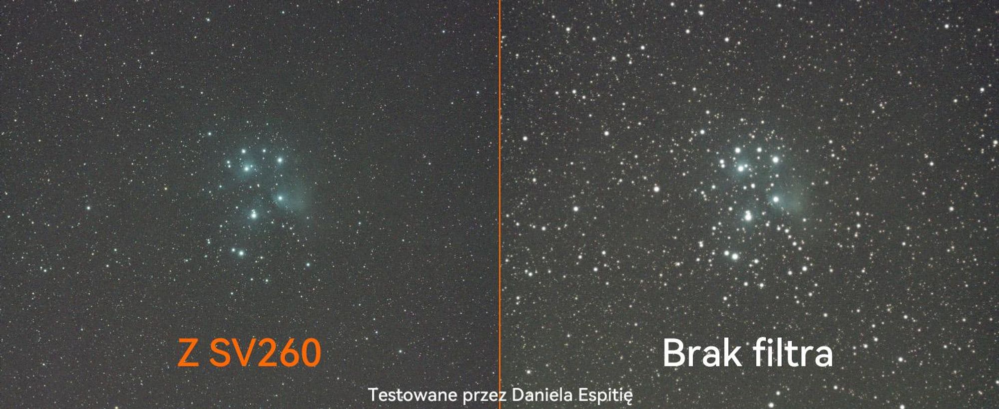 Svbony SV260 Filtr teleskopowy, 2'' wielopasmowy filtr typu Star Field, Głębokość Odcięcia OD4, Akcesoria do Teleskopów do Astrofotografii Głębokiego